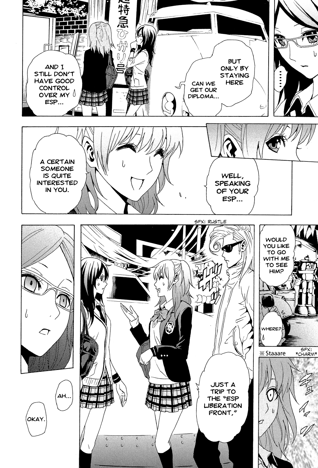 Toukyou ESP Chapter 30 page 11 - Chapter 30: Charming After-School Bomber