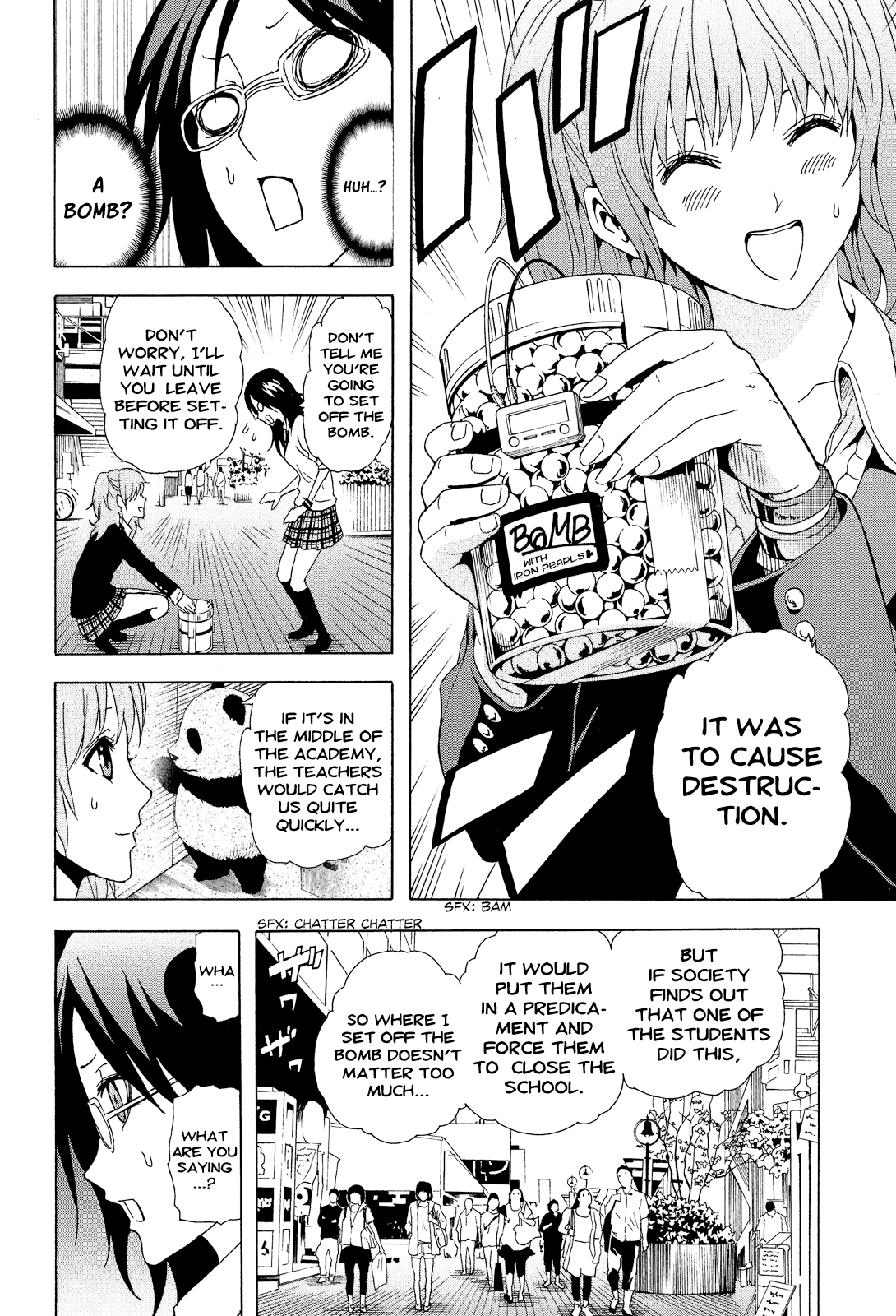 Toukyou ESP Chapter 30 page 15 - Chapter 30: Charming After-School Bomber