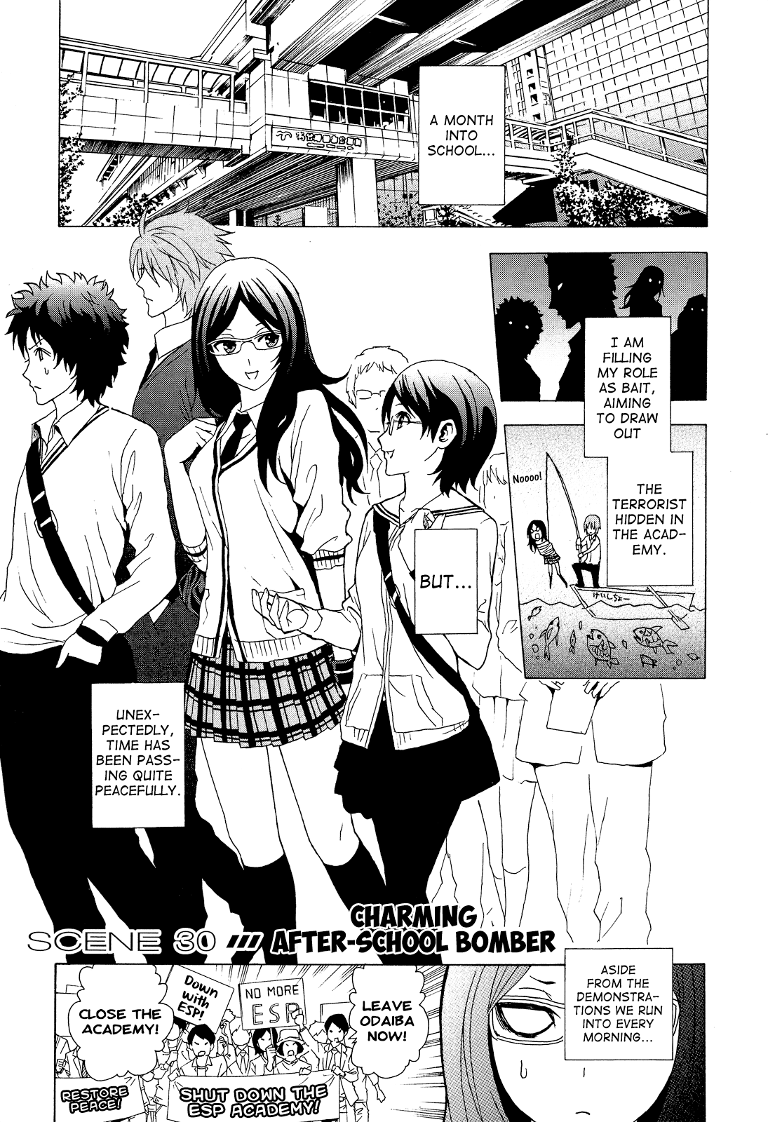Toukyou ESP Chapter 30 page 2 - Chapter 30: Charming After-School Bomber