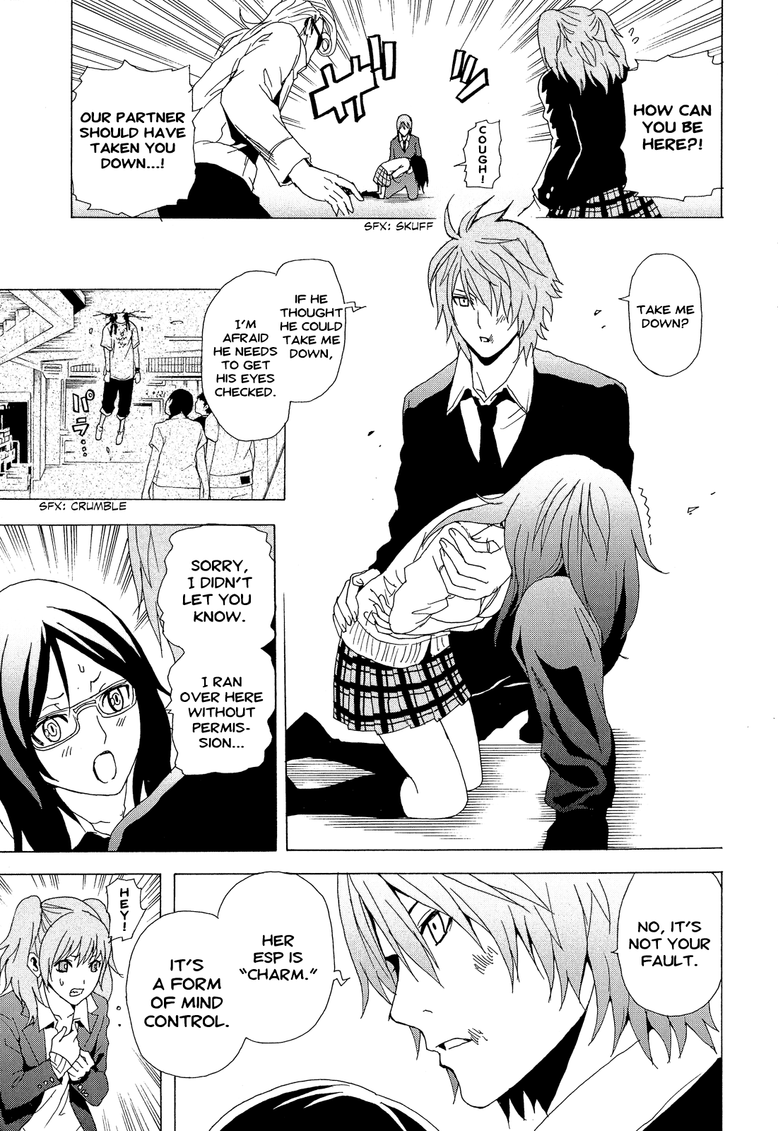Toukyou ESP Chapter 30 page 22 - Chapter 30: Charming After-School Bomber