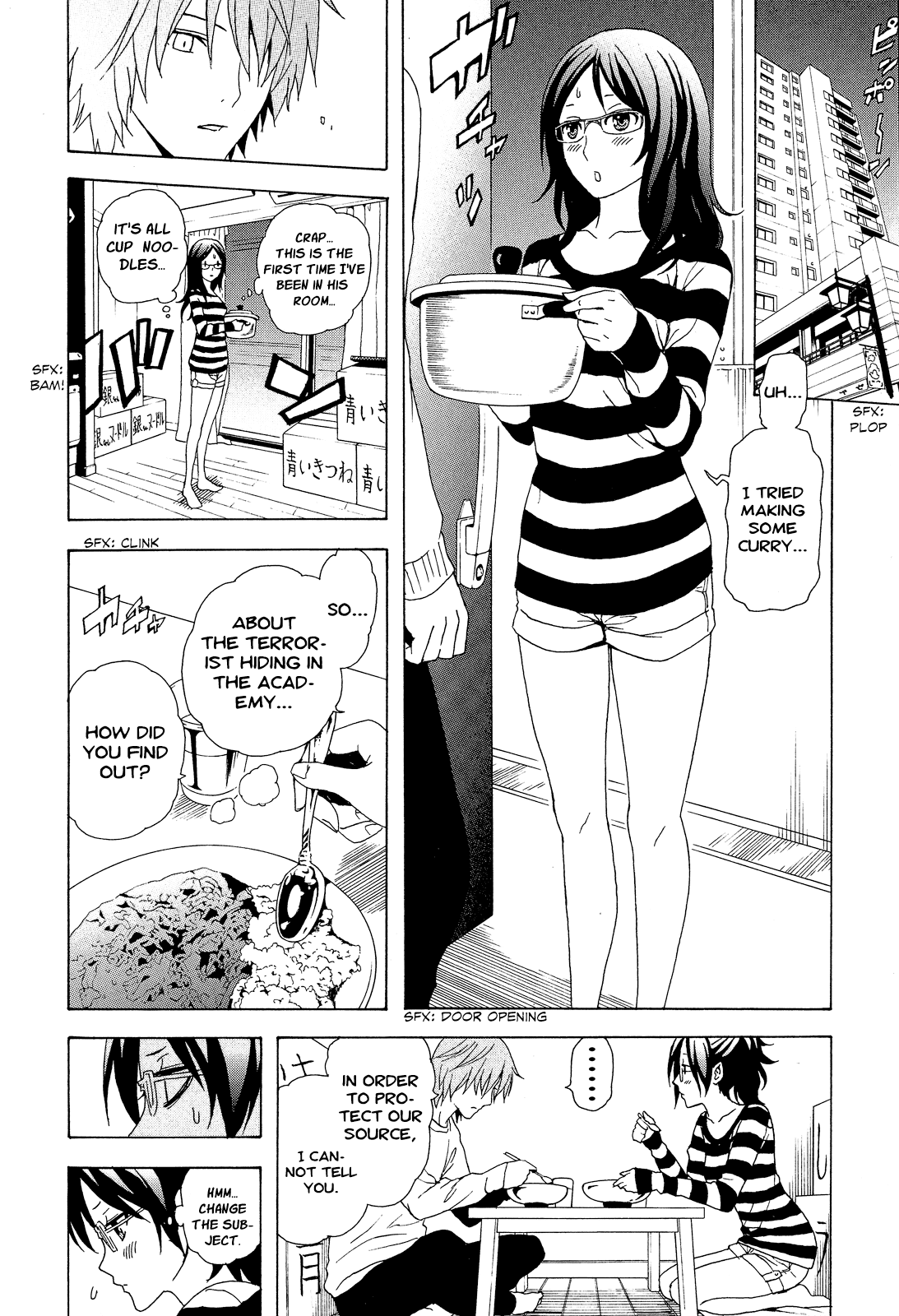 Toukyou ESP Chapter 30 page 5 - Chapter 30: Charming After-School Bomber