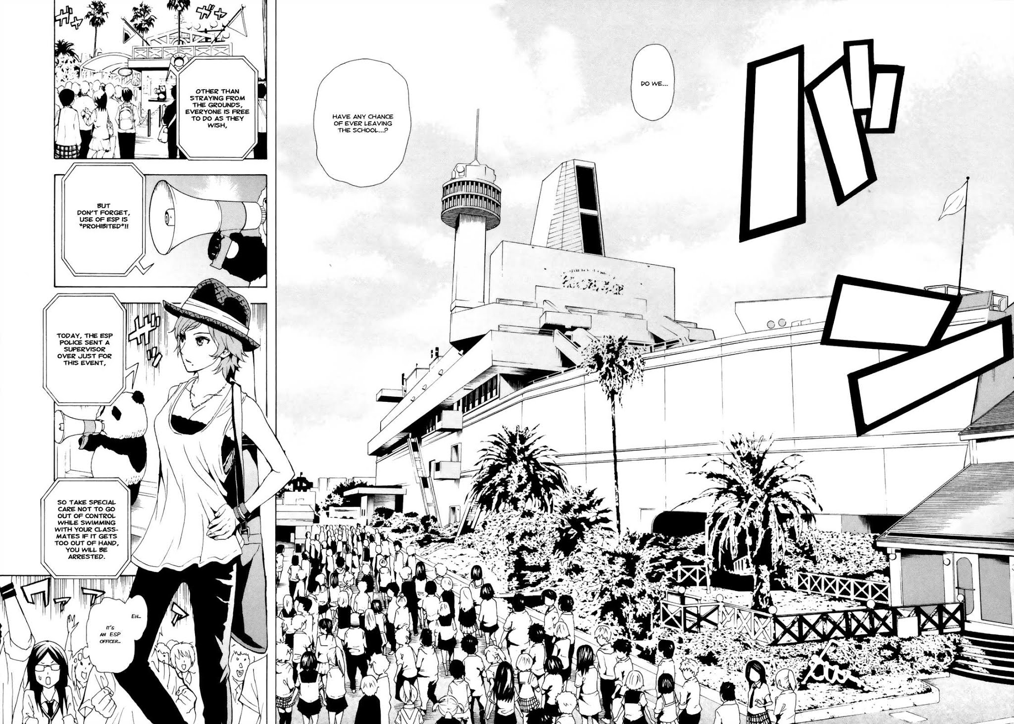 Toukyou ESP Chapter 31 page 10 - Chapter 31: Small Scale Terrorism, Classmate