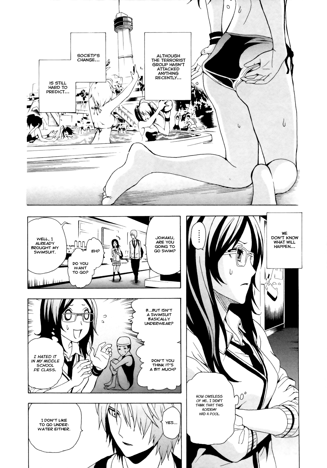Toukyou ESP Chapter 31 page 11 - Chapter 31: Small Scale Terrorism, Classmate