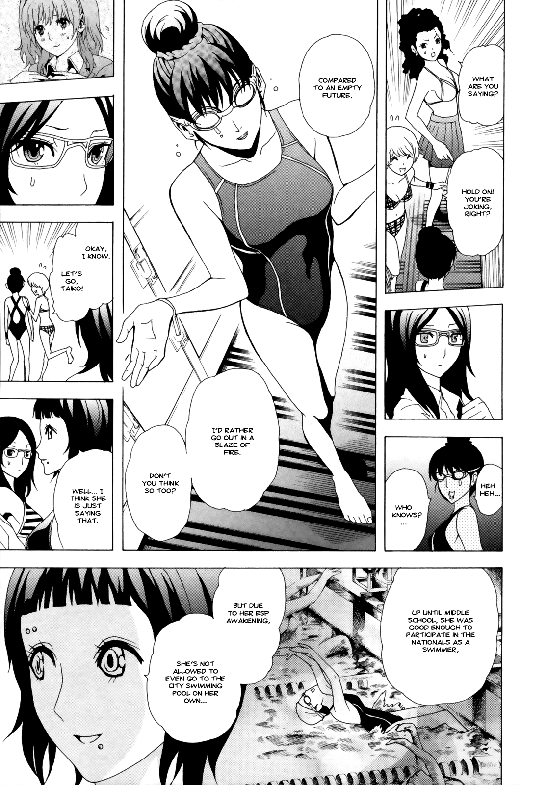 Toukyou ESP Chapter 31 page 16 - Chapter 31: Small Scale Terrorism, Classmate