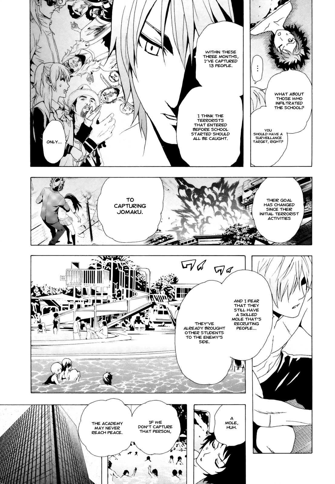 Toukyou ESP Chapter 31 page 22 - Chapter 31: Small Scale Terrorism, Classmate