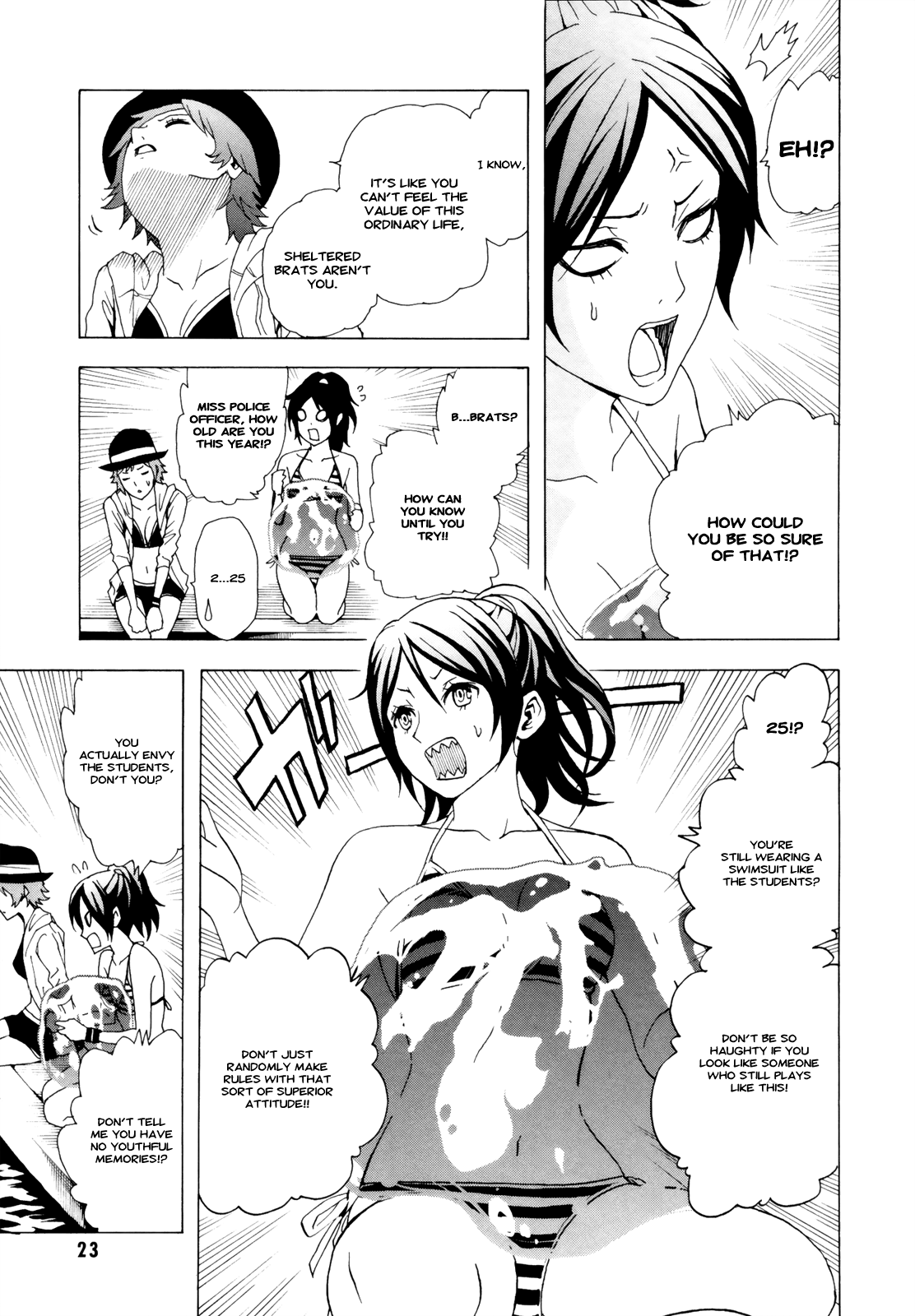Toukyou ESP Chapter 31 page 25 - Chapter 31: Small Scale Terrorism, Classmate