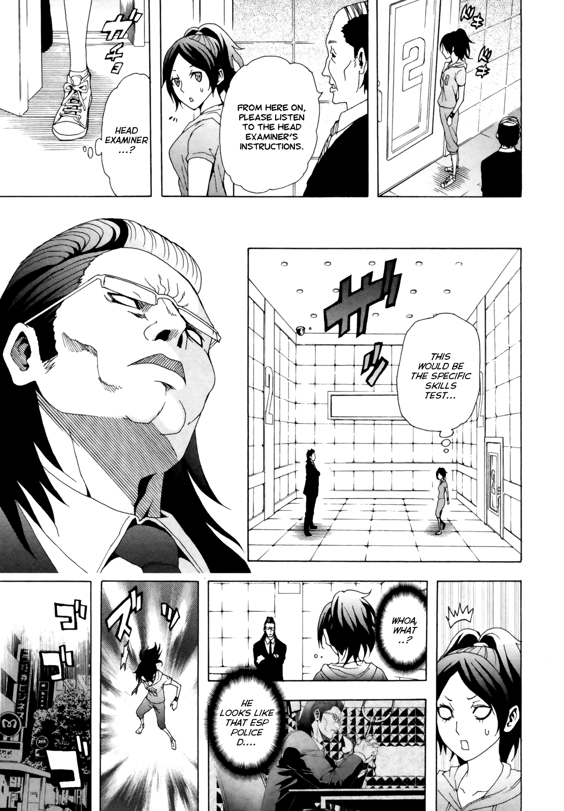 Toukyou ESP Chapter 32 page 33 - Chapter 32: Welcome to the Hero Research Society