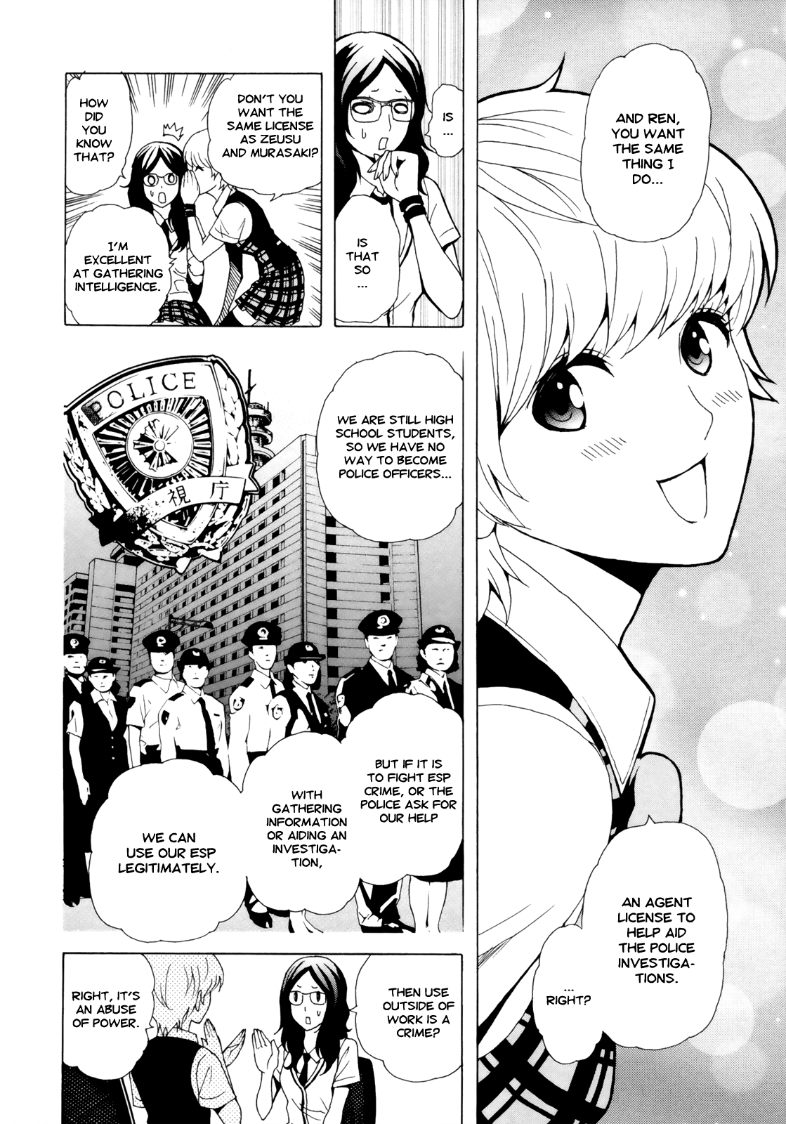 Toukyou ESP Chapter 32 page 6 - Chapter 32: Welcome to the Hero Research Society