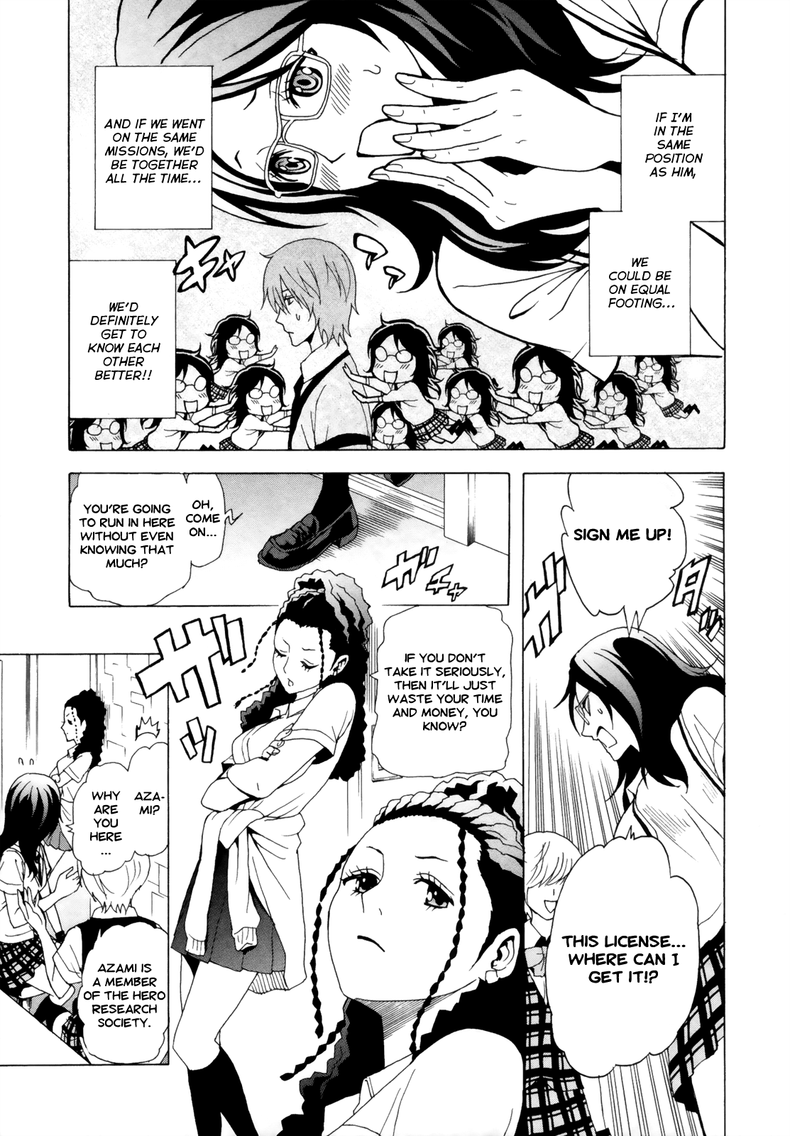 Toukyou ESP Chapter 32 page 9 - Chapter 32: Welcome to the Hero Research Society
