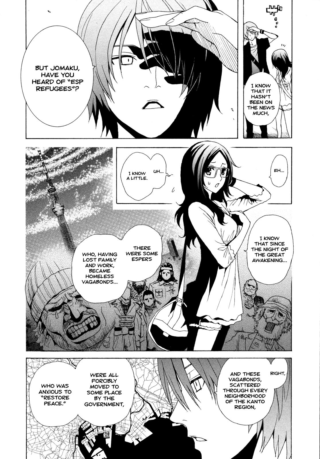 Toukyou ESP Chapter 34 page 5 - Chapter 34: The Hill of Hell-Crisis