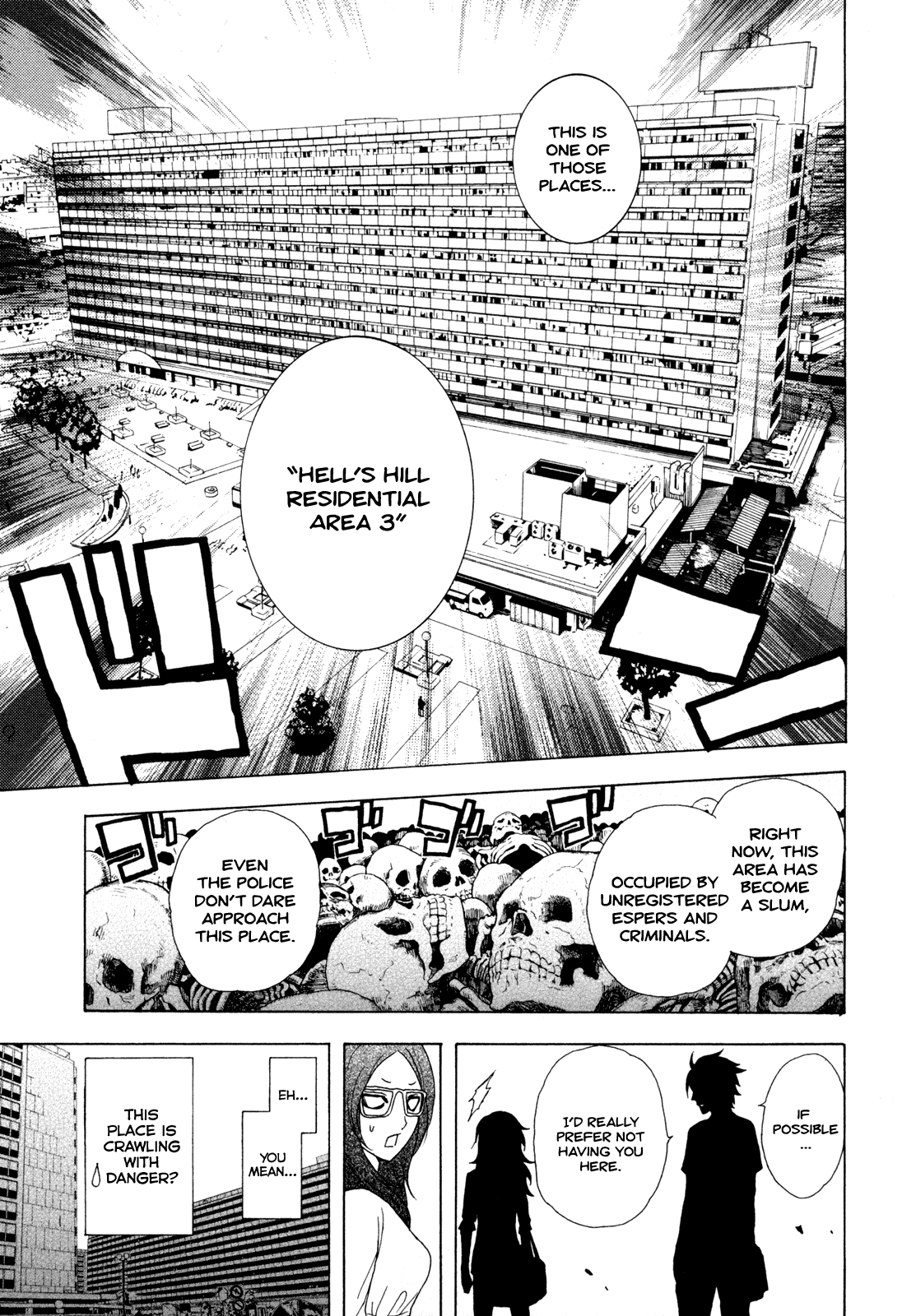Toukyou ESP Chapter 34 page 6 - Chapter 34: The Hill of Hell-Crisis