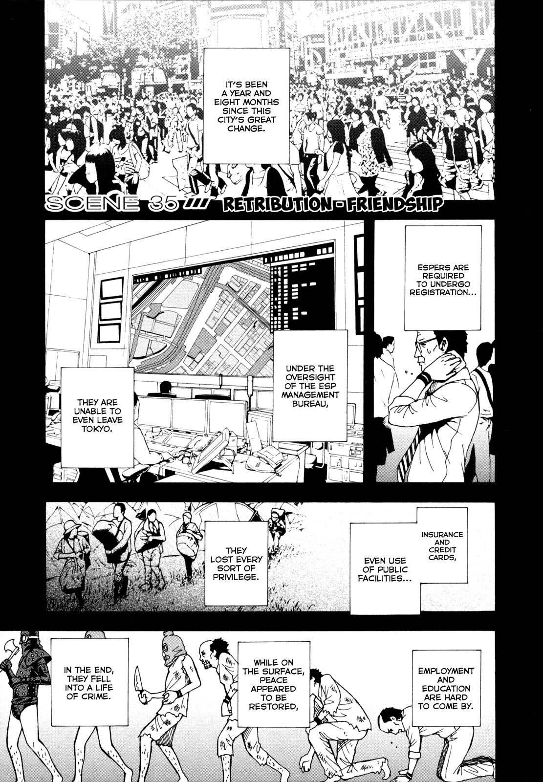 Toukyou ESP Chapter 35 page 3 - Chapter 35: Retribution - Friendship