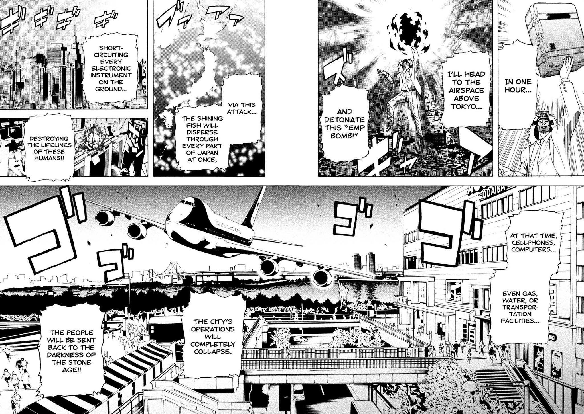 Toukyou ESP Chapter 36 page 15 - Chapter 36: Activate! Frozen Time!!