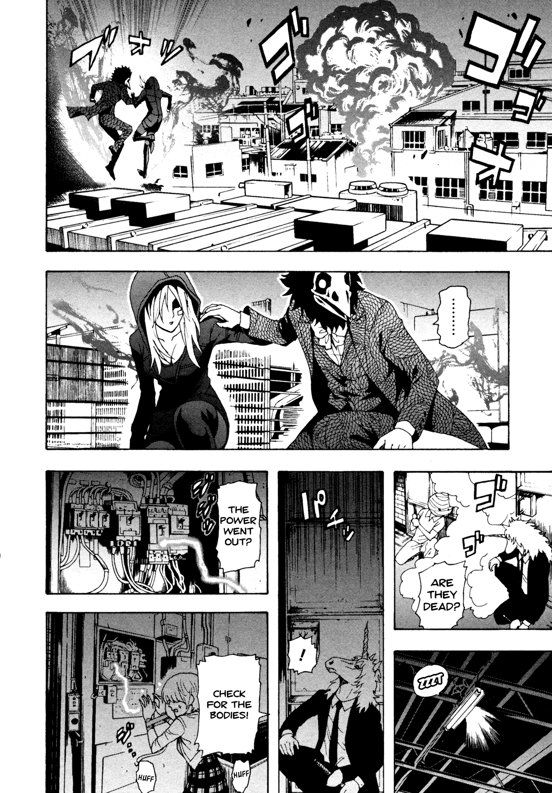 Toukyou ESP Chapter 37 page 22 - Chapter 37: BLACK Urushiba Rinka