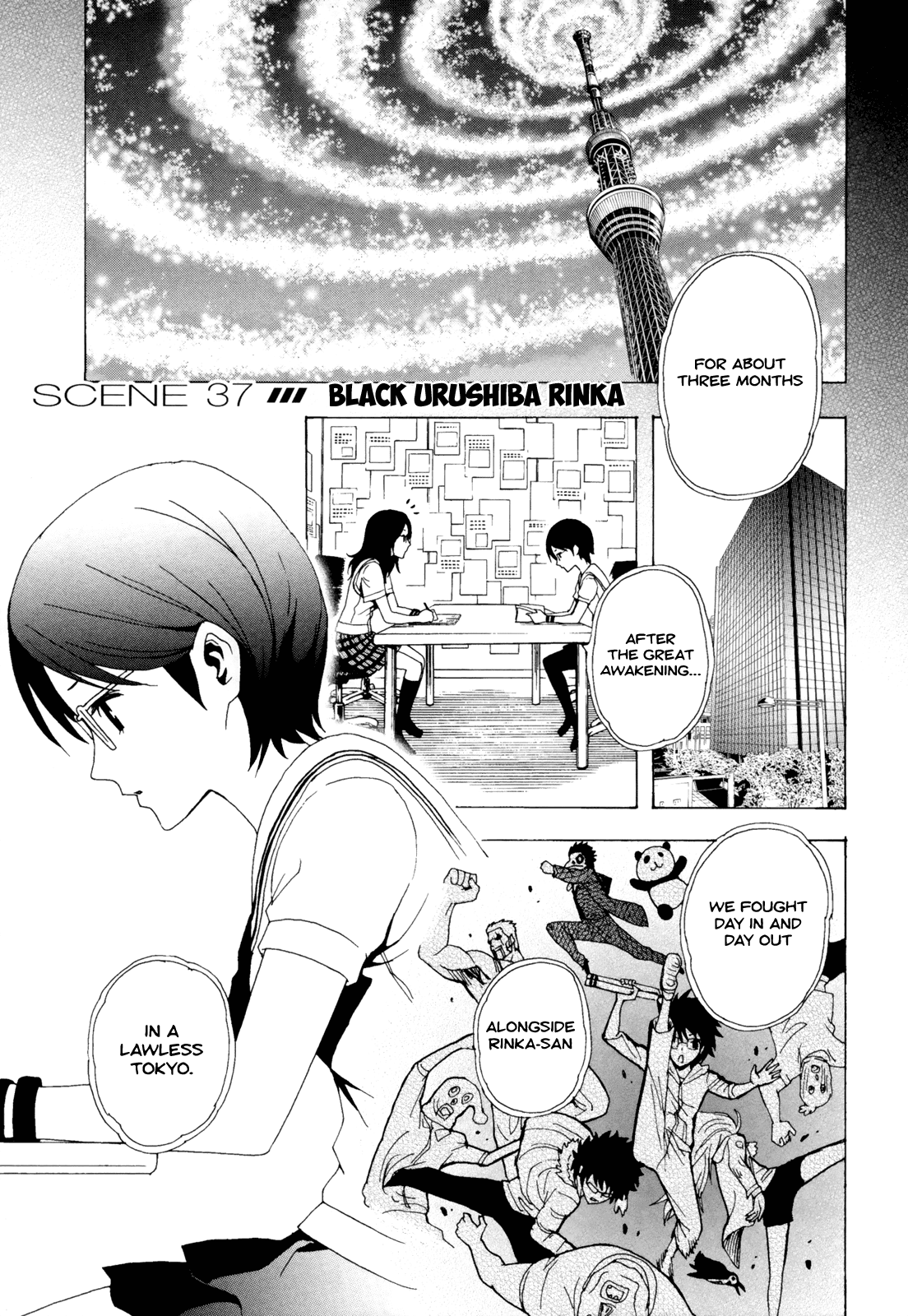 Toukyou ESP Chapter 37 page 3 - Chapter 37: BLACK Urushiba Rinka