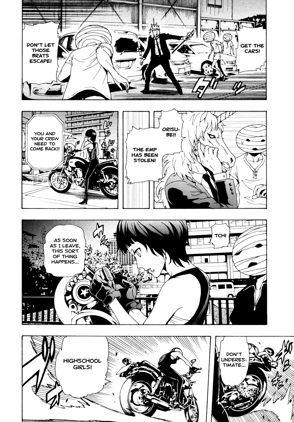 Toukyou ESP Chapter 37 page 36 - Chapter 37: BLACK Urushiba Rinka