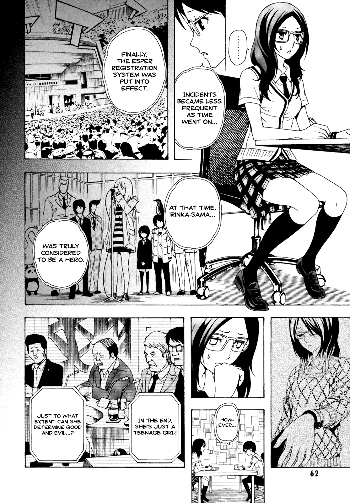 Toukyou ESP Chapter 37 page 4 - Chapter 37: BLACK Urushiba Rinka