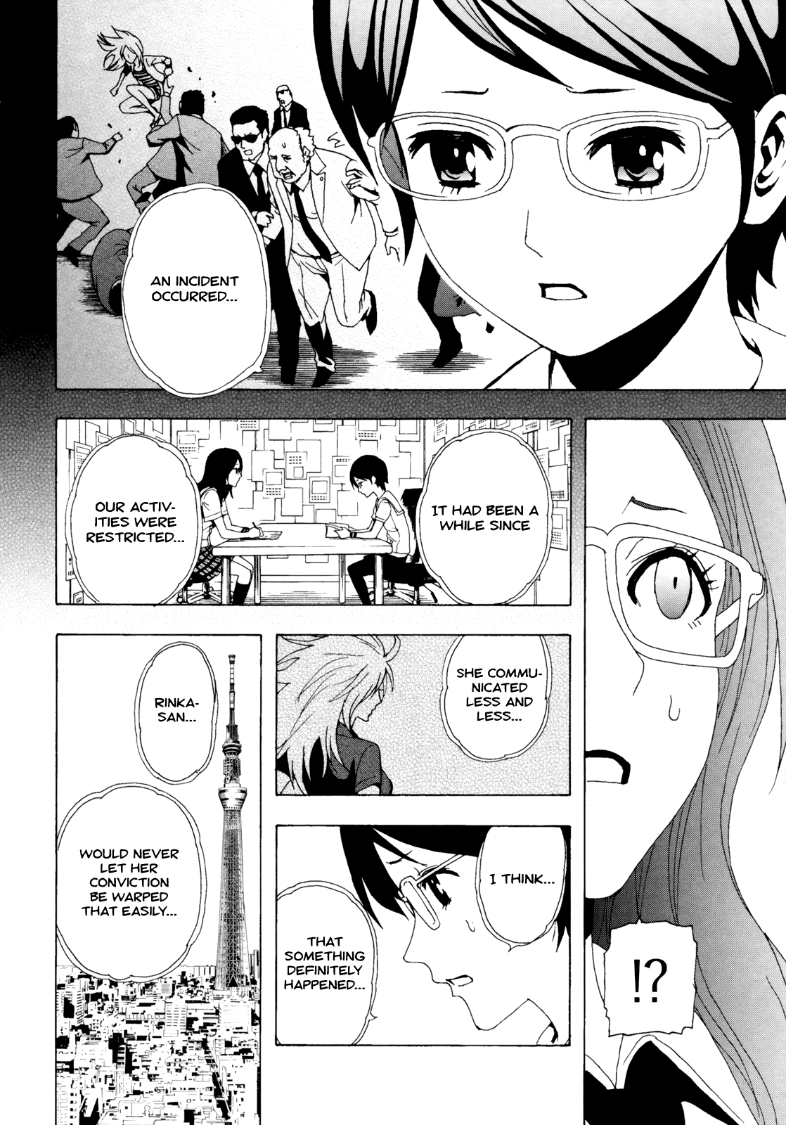 Toukyou ESP Chapter 37 page 6 - Chapter 37: BLACK Urushiba Rinka
