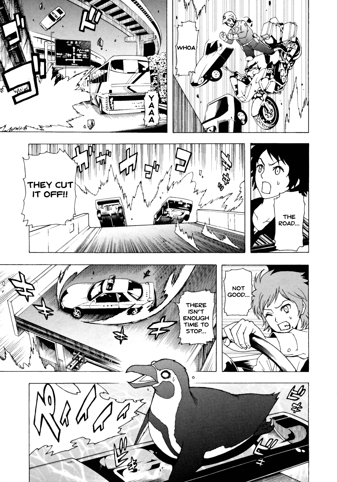 Toukyou ESP Chapter 38 page 15 - Chapter 38: Coastal ESP Flying Car Chase