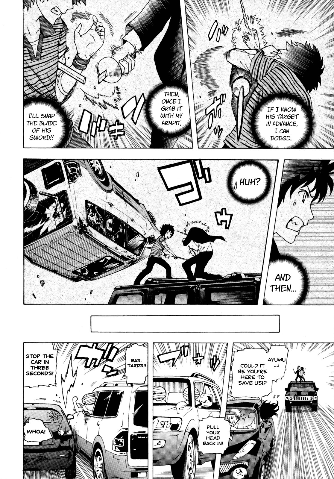 Toukyou ESP Chapter 38 page 20 - Chapter 38: Coastal ESP Flying Car Chase