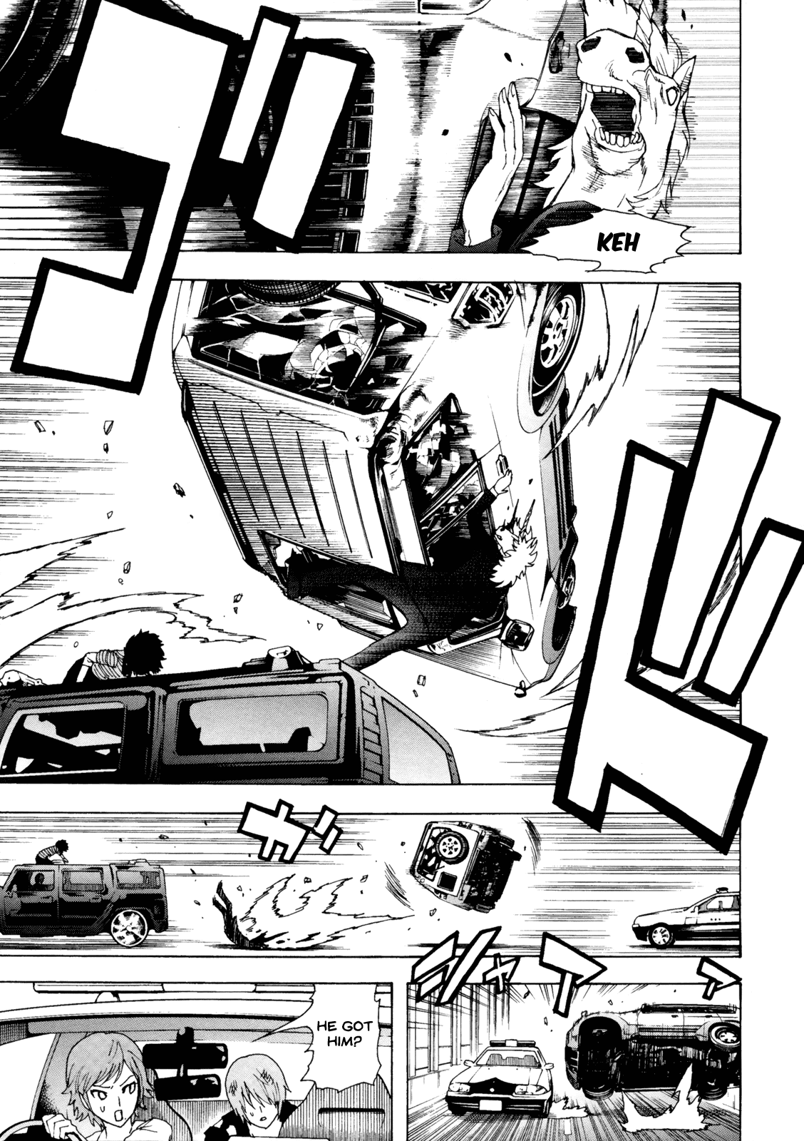 Toukyou ESP Chapter 38 page 23 - Chapter 38: Coastal ESP Flying Car Chase