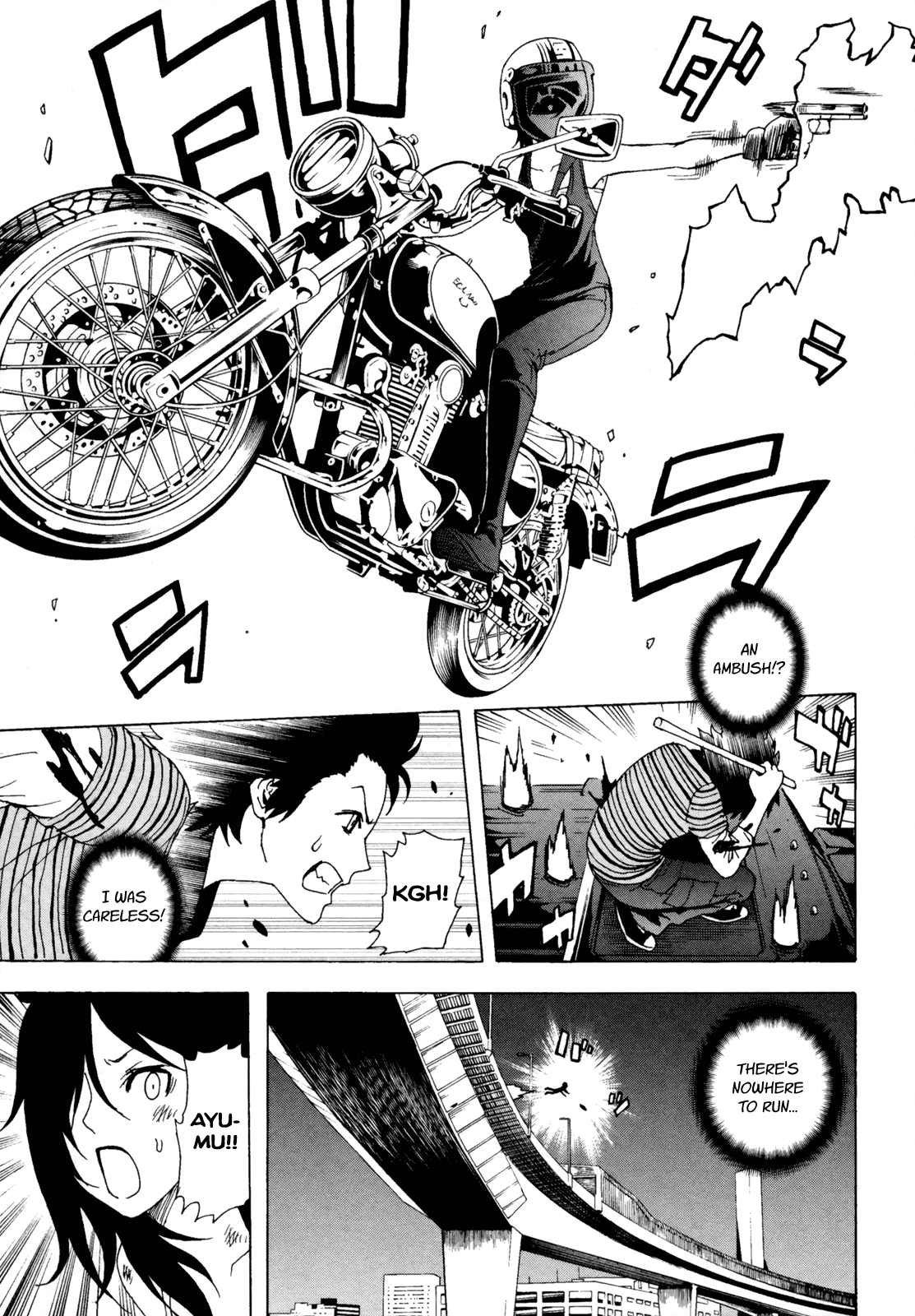 Toukyou ESP Chapter 38 page 25 - Chapter 38: Coastal ESP Flying Car Chase