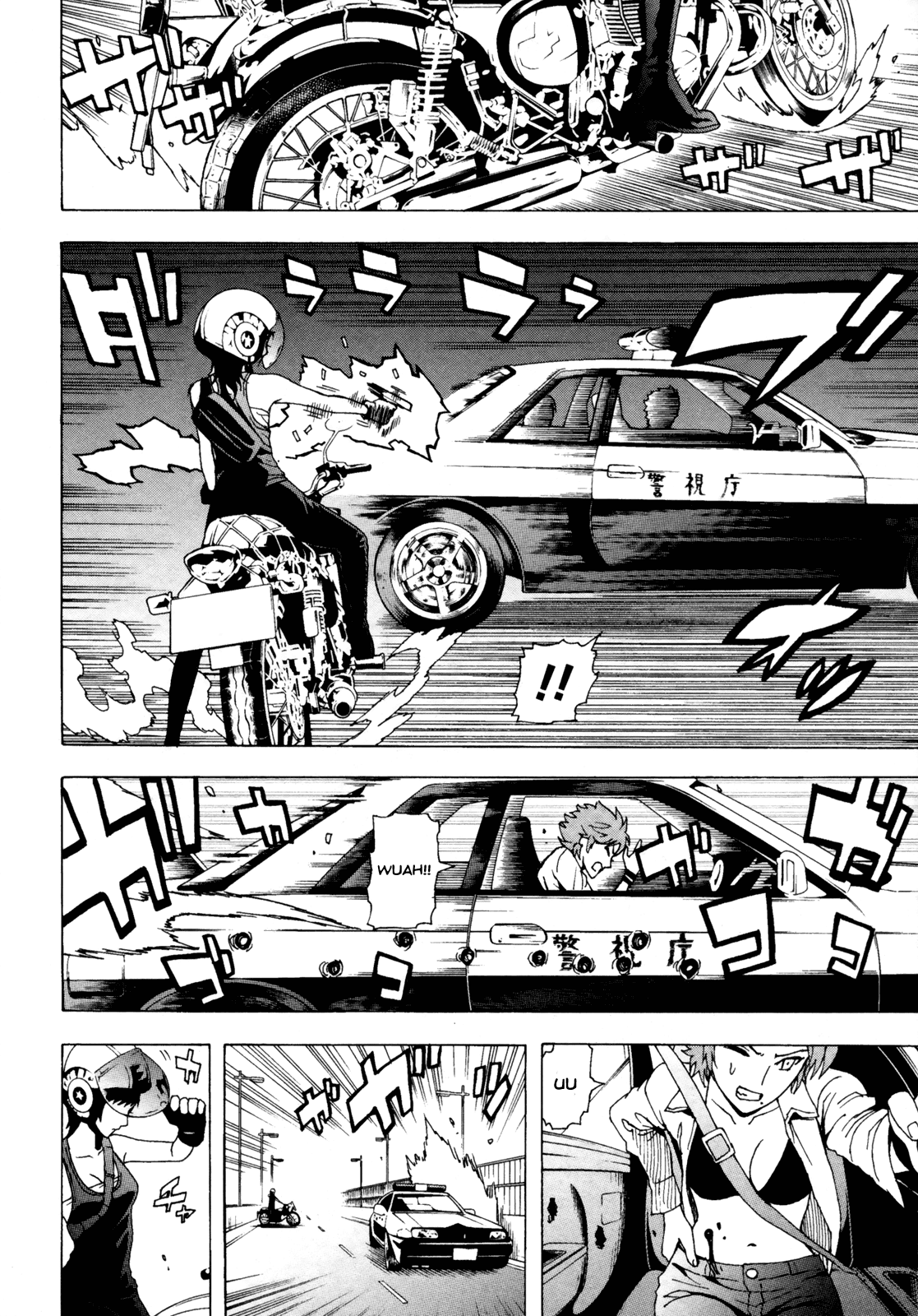 Toukyou ESP Chapter 38 page 28 - Chapter 38: Coastal ESP Flying Car Chase