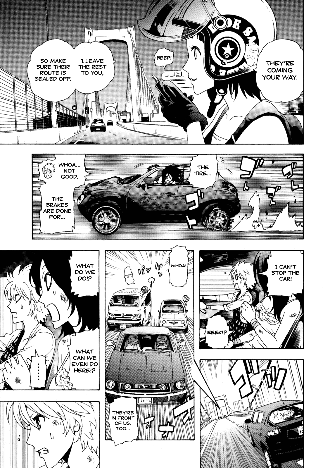Toukyou ESP Chapter 38 page 29 - Chapter 38: Coastal ESP Flying Car Chase