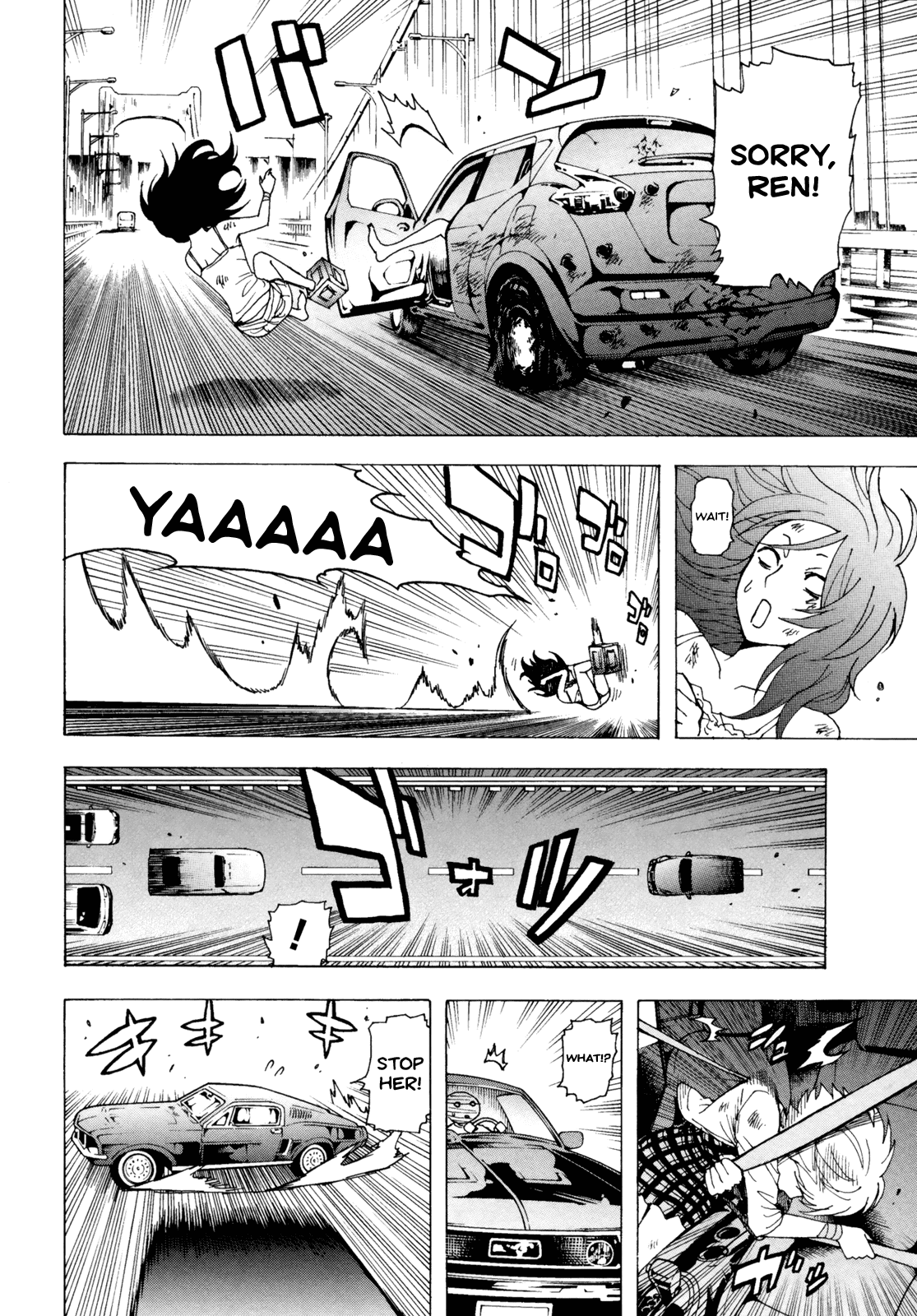Toukyou ESP Chapter 38 page 30 - Chapter 38: Coastal ESP Flying Car Chase