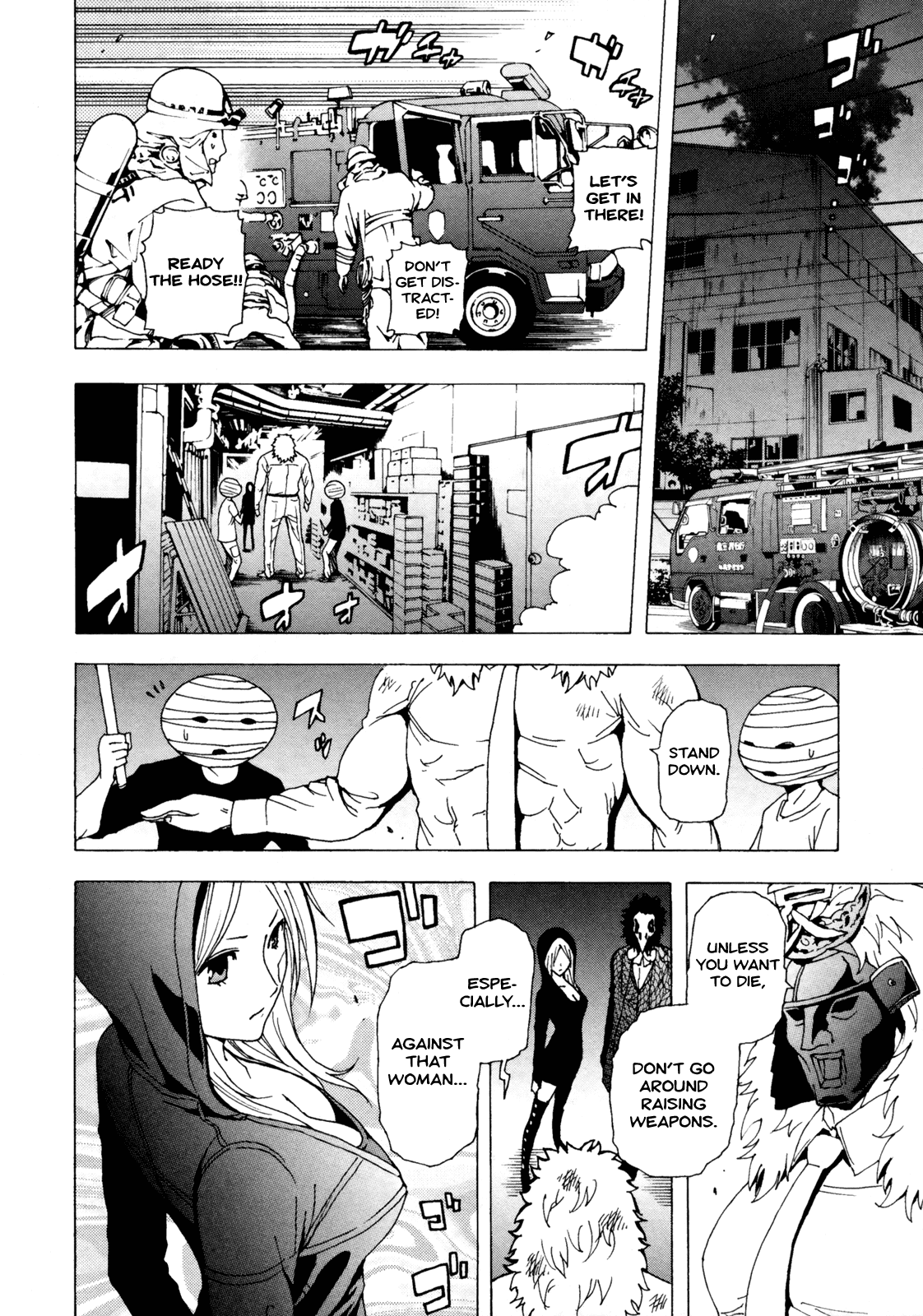 Toukyou ESP Chapter 38 page 4 - Chapter 38: Coastal ESP Flying Car Chase