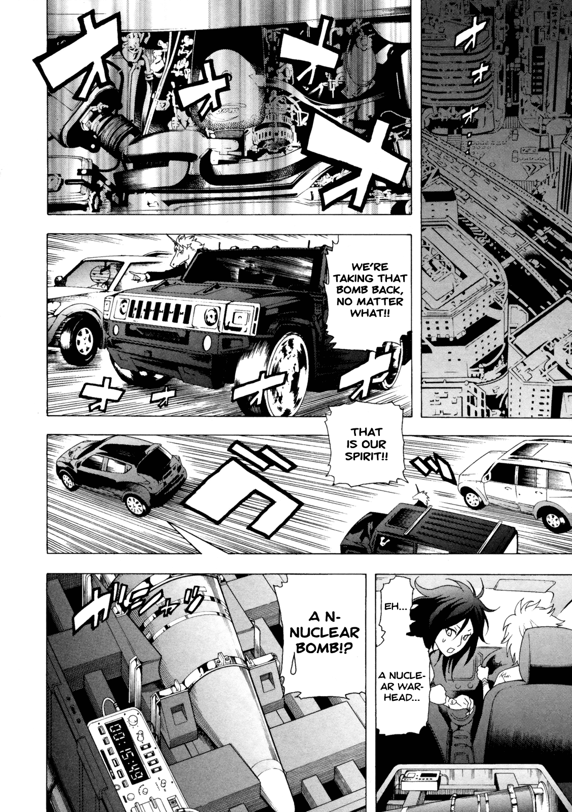 Toukyou ESP Chapter 38 page 8 - Chapter 38: Coastal ESP Flying Car Chase