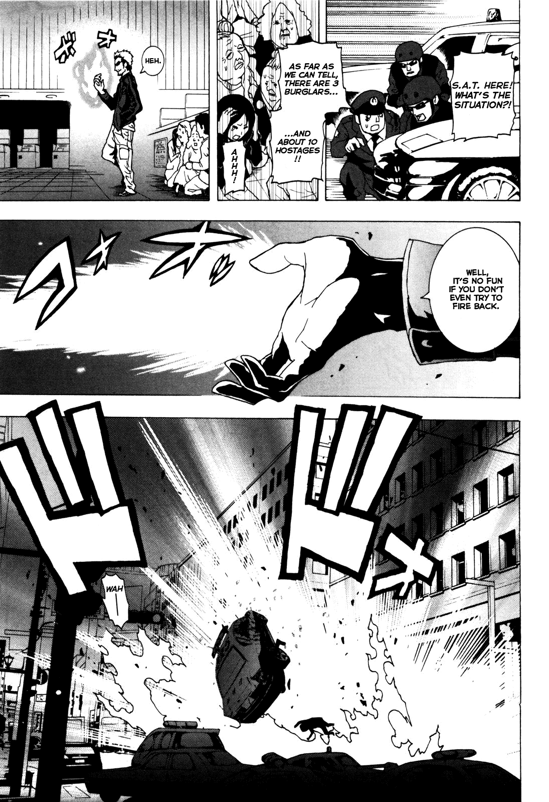 Toukyou ESP Chapter 4 page 13 - Chapter 4: The Fiery Burglars