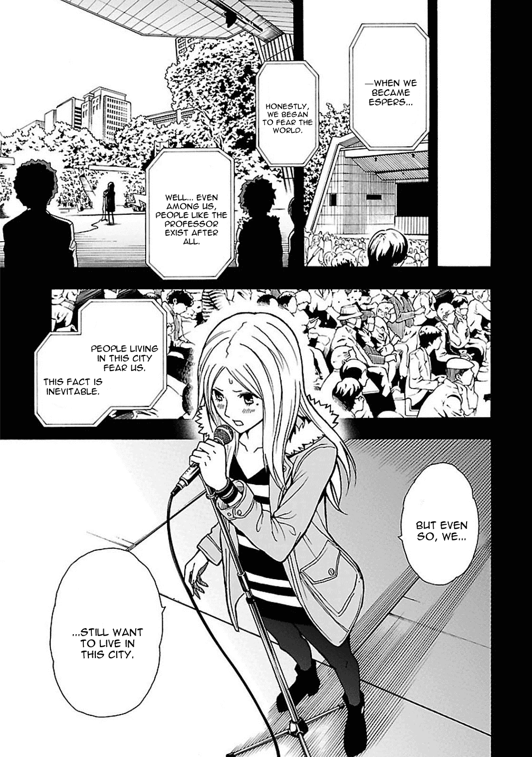 Toukyou ESP Chapter 41 page 21 - Chapter 41: World ESP