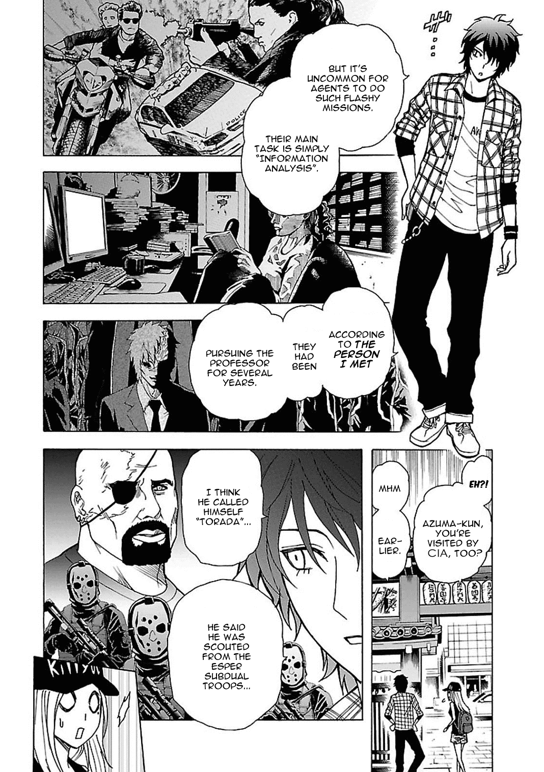 Toukyou ESP Chapter 42 page 3 - Chapter 42: Shadow Recruit