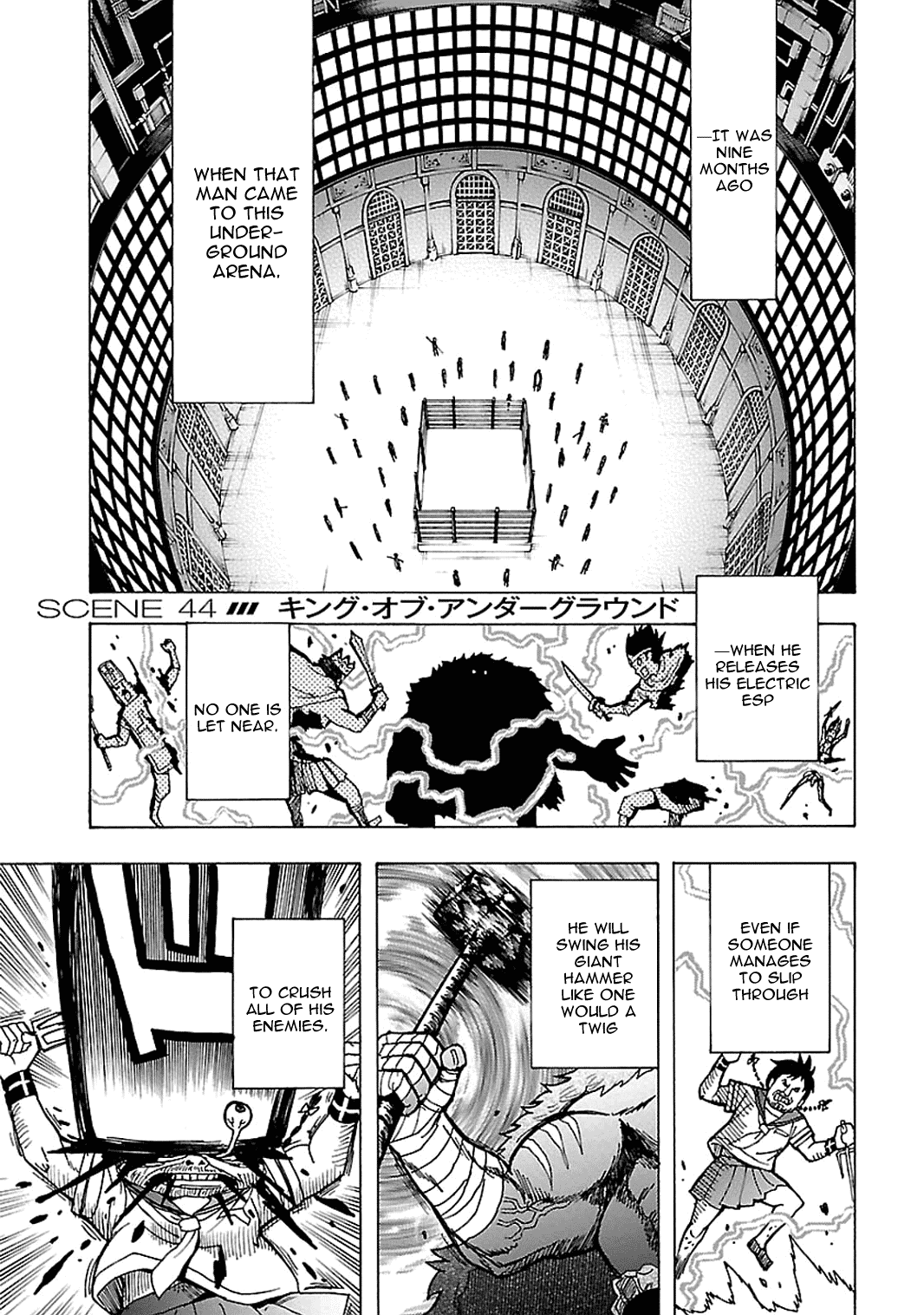 Toukyou ESP Chapter 44 page 2 - Chapter 44: King of Underground