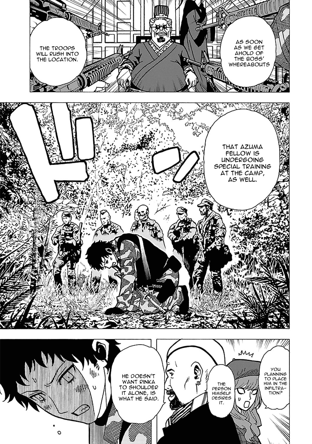 Toukyou ESP Chapter 45 page 23 - Chapter 45: Figher in the Dark