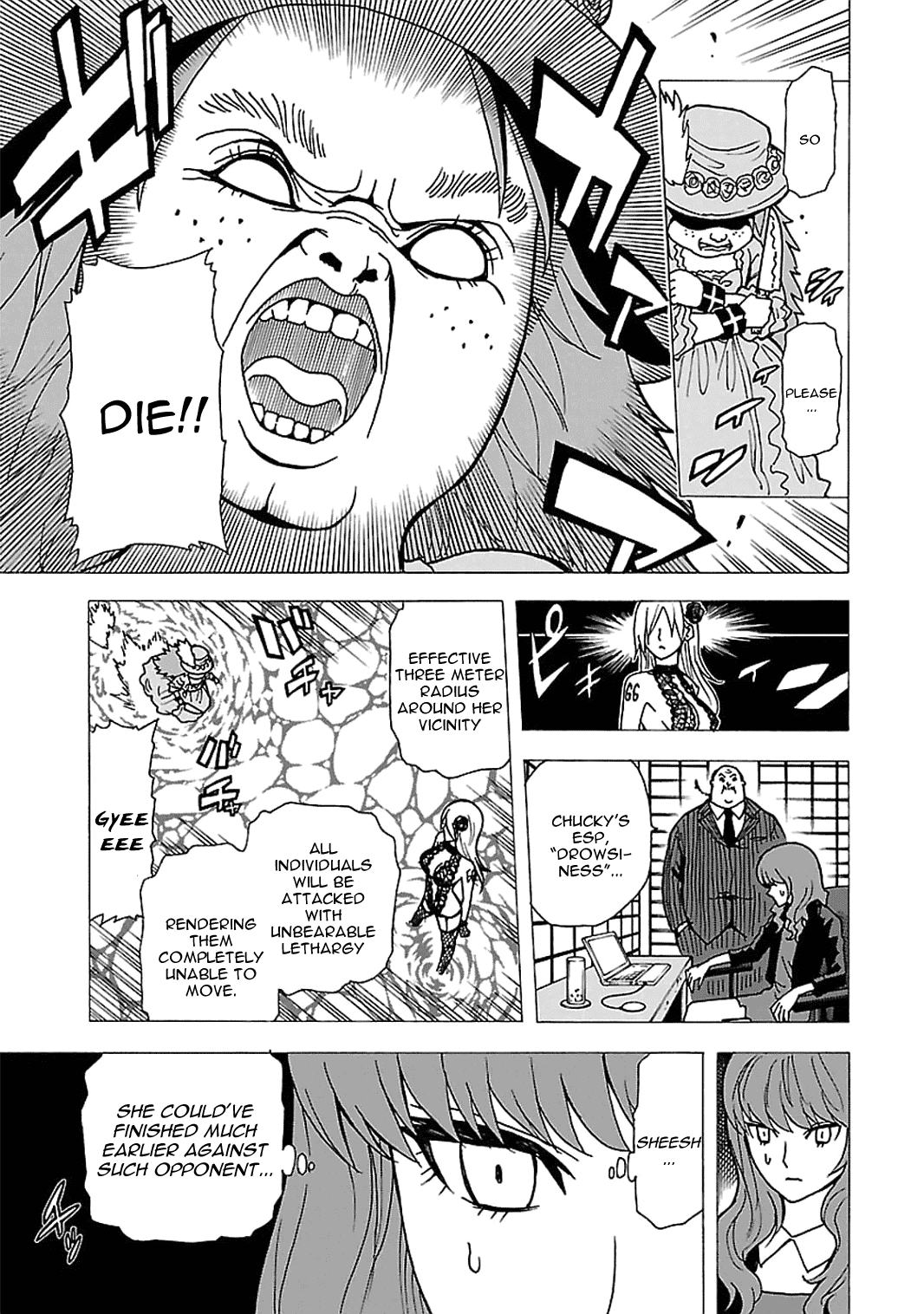Toukyou ESP Chapter 46 page 19 - Chapter 46: Phantom Thief Family Rule