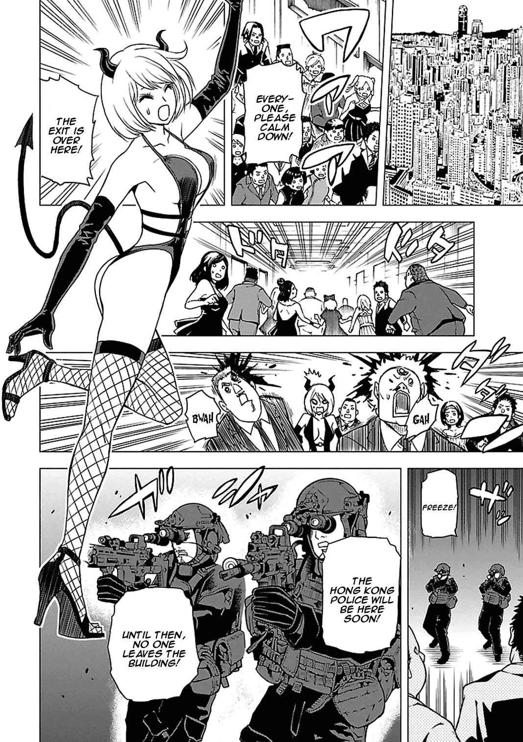Toukyou ESP Chapter 49 page 23 - Chapter 49: Elevator to Freedom