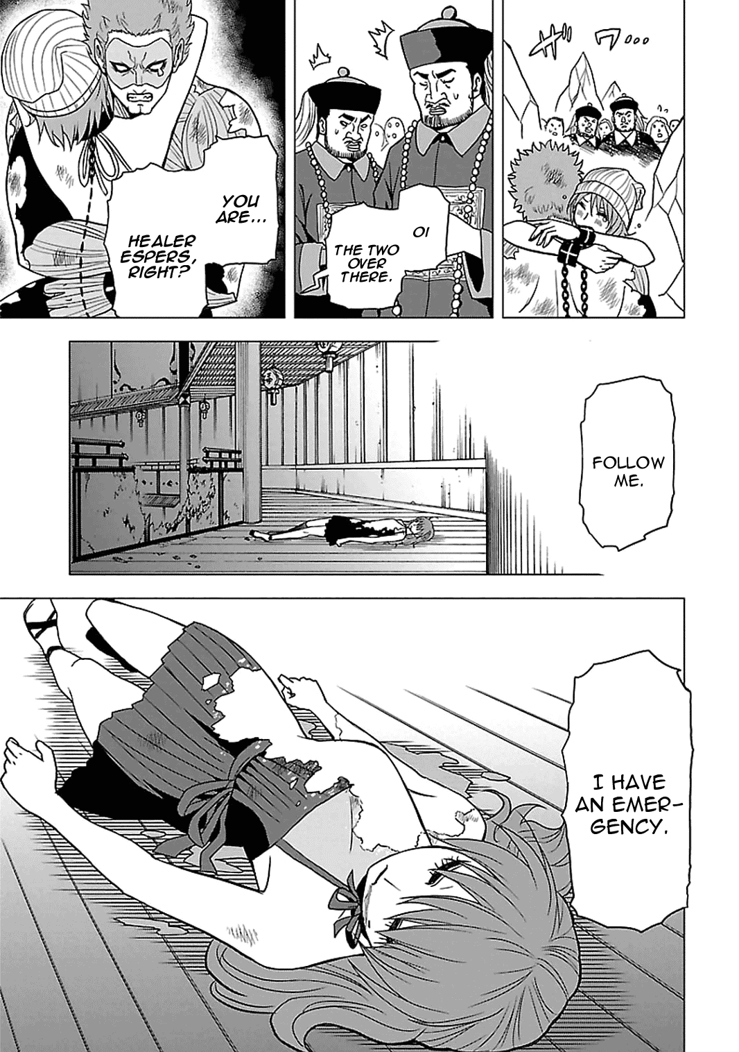 Toukyou ESP Chapter 49 page 26 - Chapter 49: Elevator to Freedom