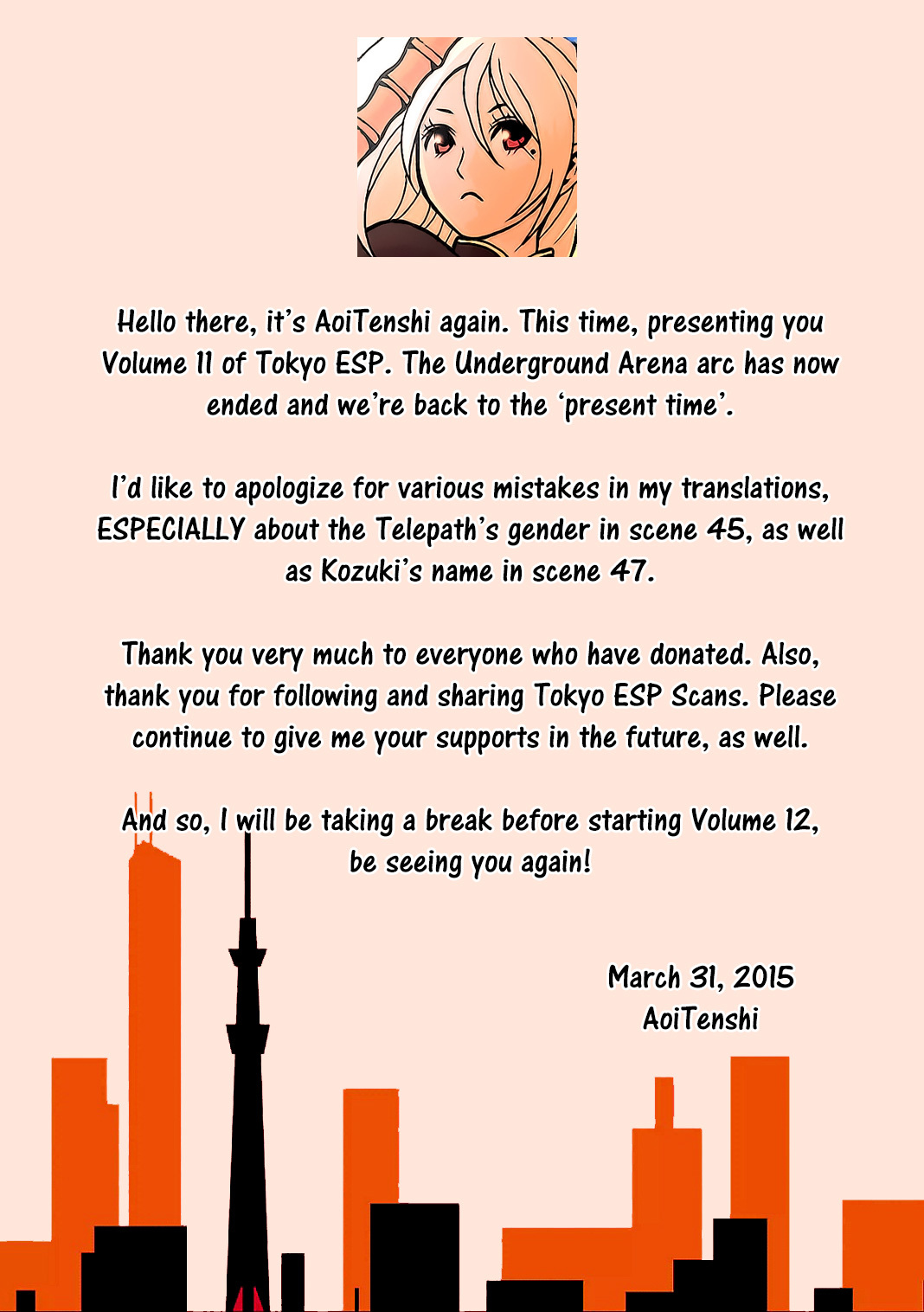 Toukyou ESP Chapter 50 page 36 - Chapter 50: Tokyo Feedback