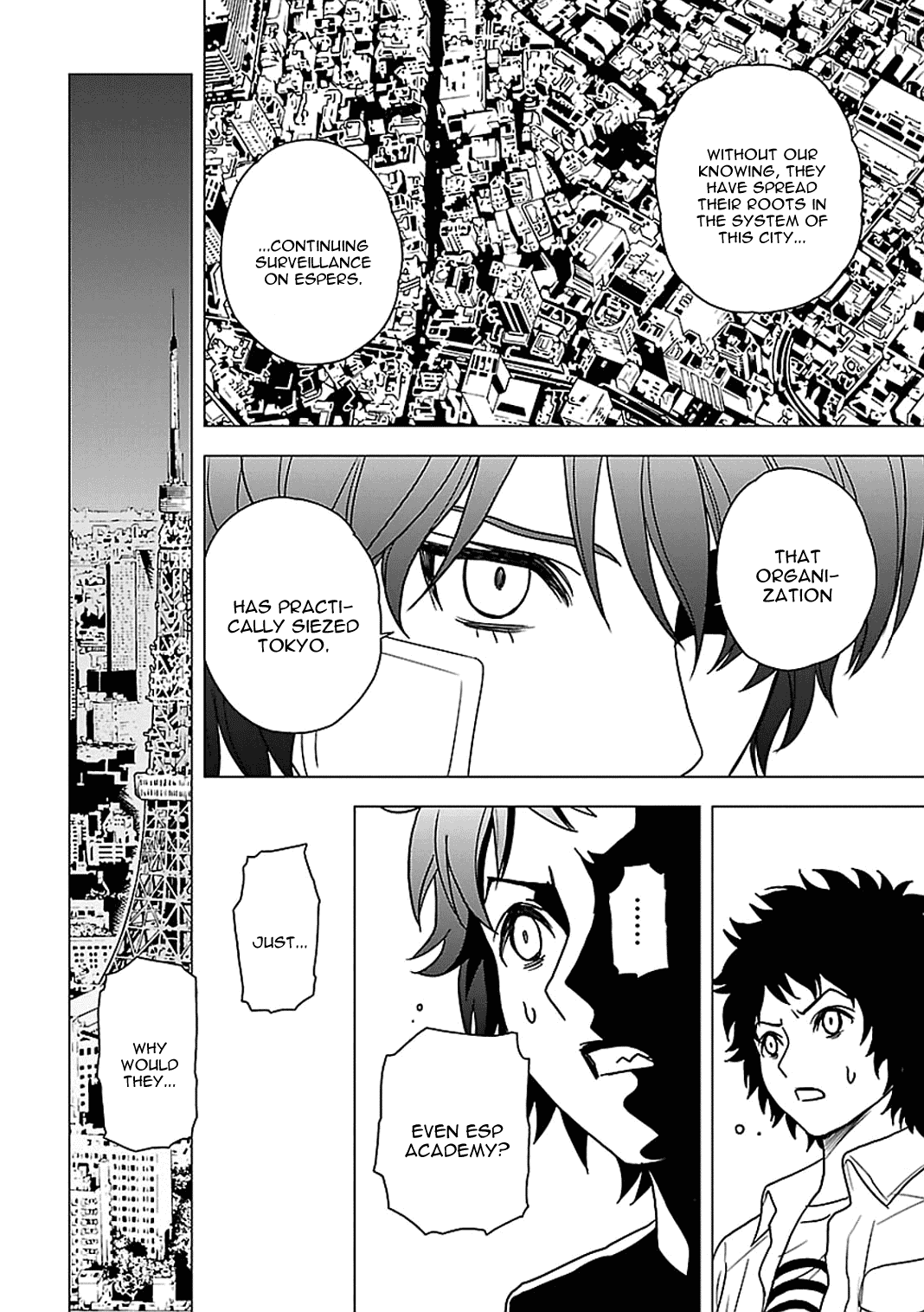 Toukyou ESP Chapter 53 page 21 - Chapter 53: What? Messiah?