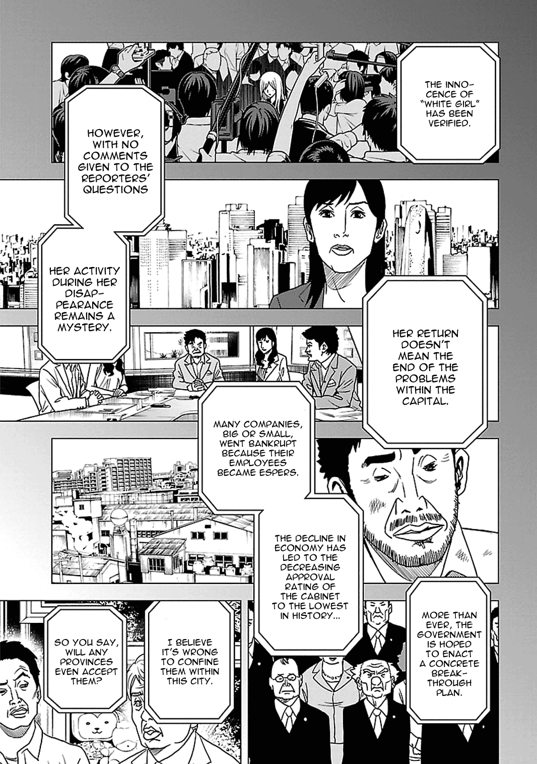 Toukyou ESP Chapter 53 page 5 - Chapter 53: What? Messiah?