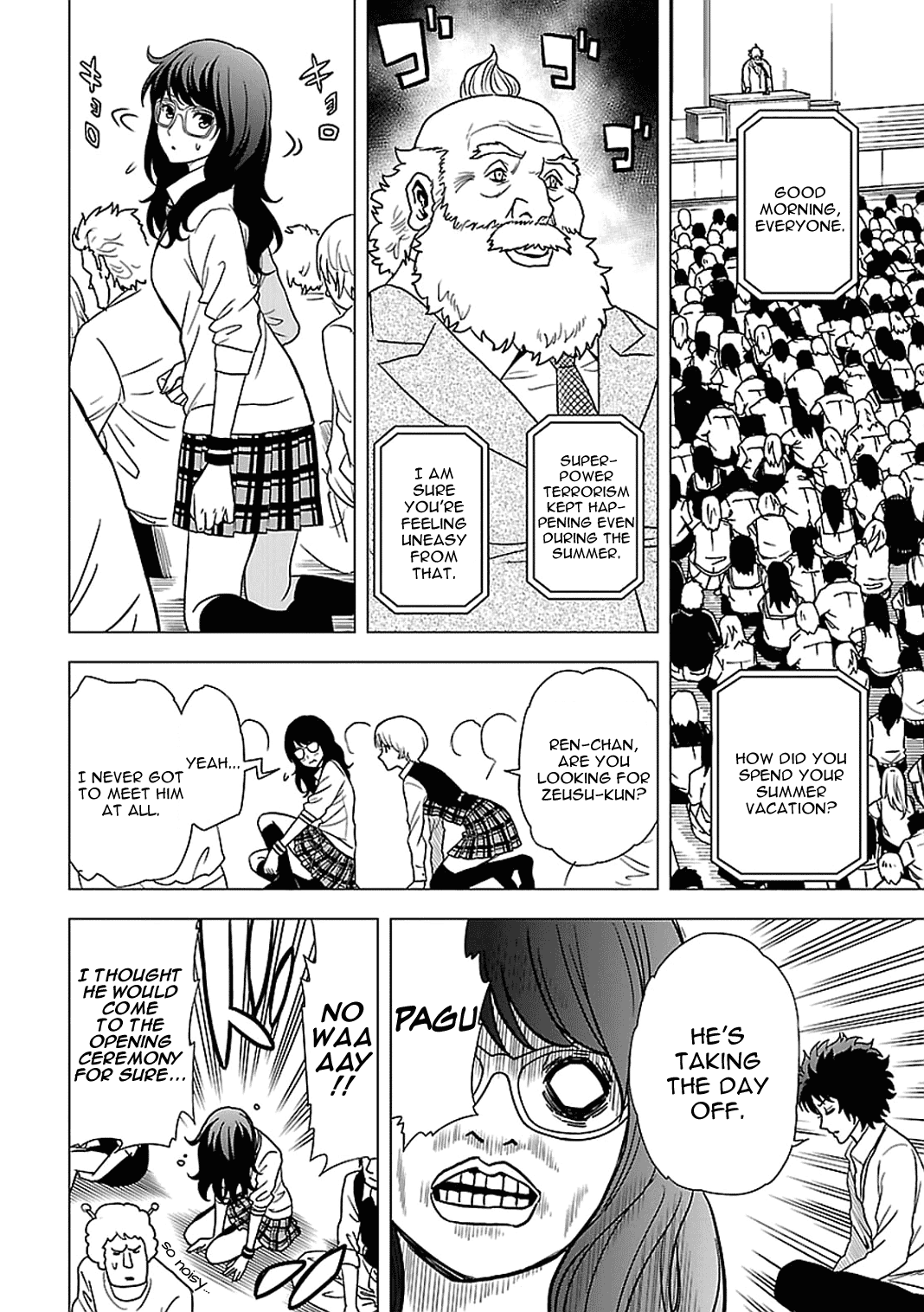 Toukyou ESP Chapter 54 page 15 - Chapter 54: Events in the New Semester