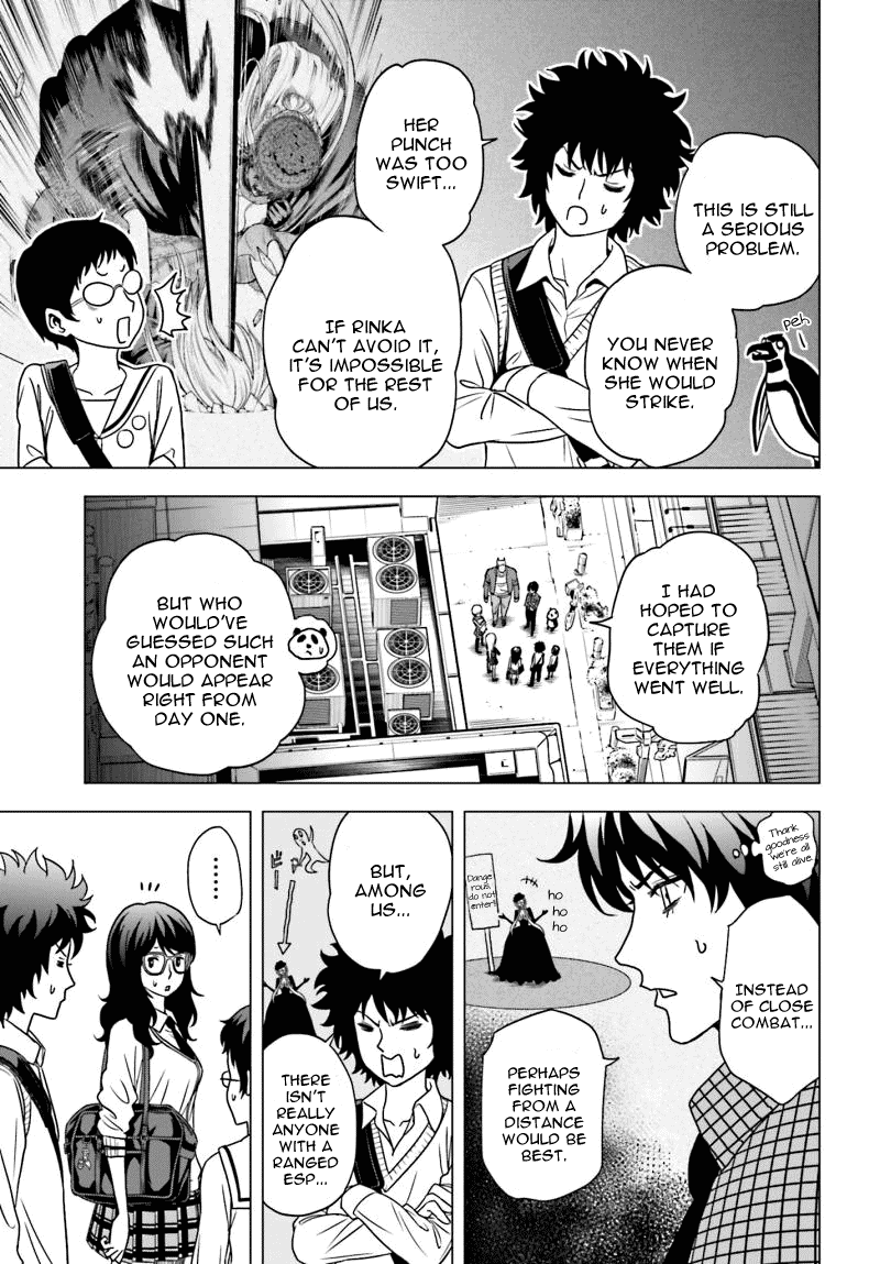 Toukyou ESP Chapter 56 page 19 - Chapter 56: The Exclusive ILLUMINATION Only For Those WIth Superpowers.