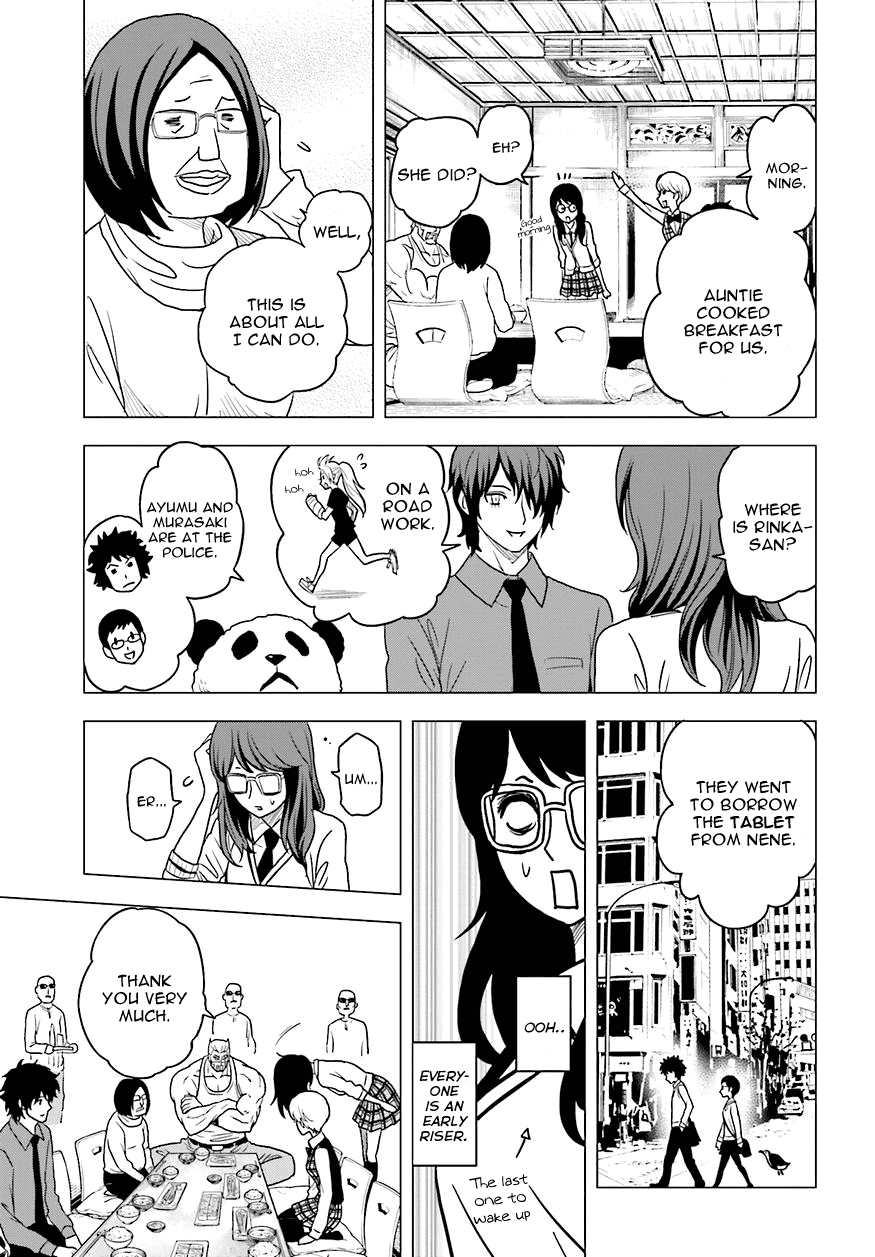 Toukyou ESP Chapter 58 page 13 - Chapter 58: Gathering of the FOUR ECCENTRICS