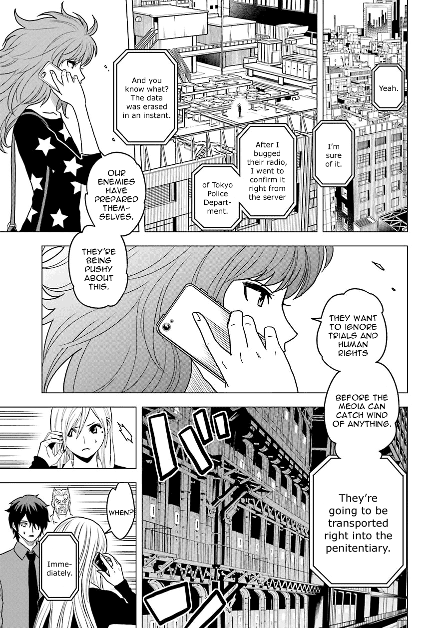 Toukyou ESP Chapter 58 page 25 - Chapter 58: Gathering of the FOUR ECCENTRICS