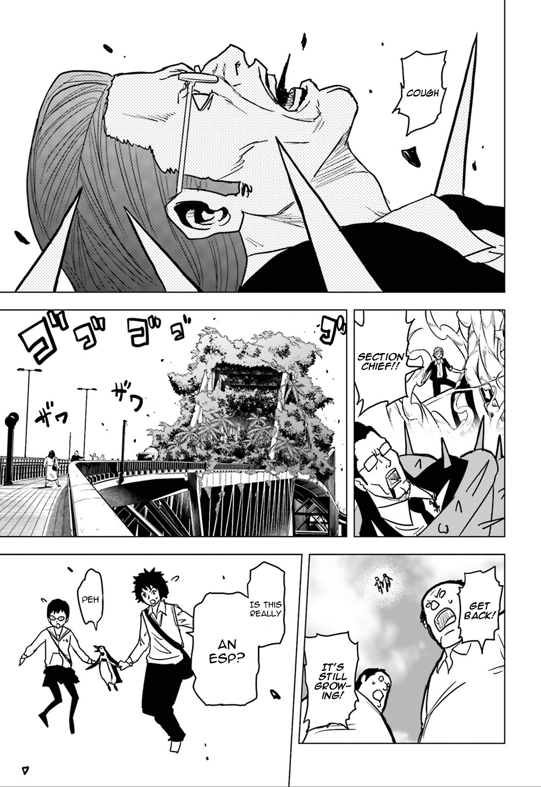 Toukyou ESP Chapter 59 page 27 - Chapter 59: JUNGLE Gate Bridge
