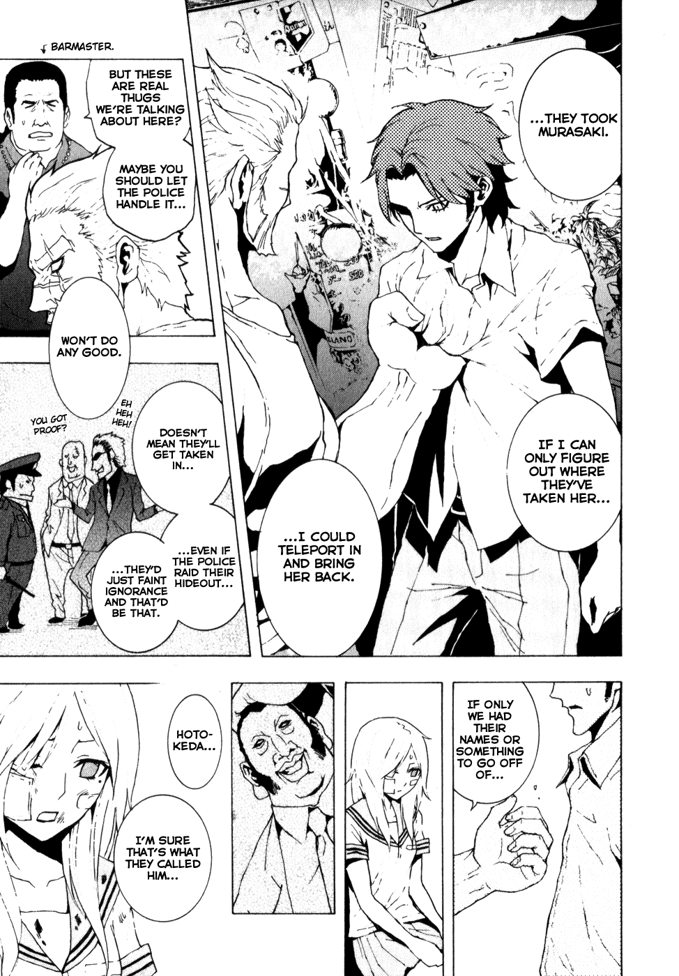 Toukyou ESP Chapter 6 page 14 - Chapter 6: Teleporter Counterattack