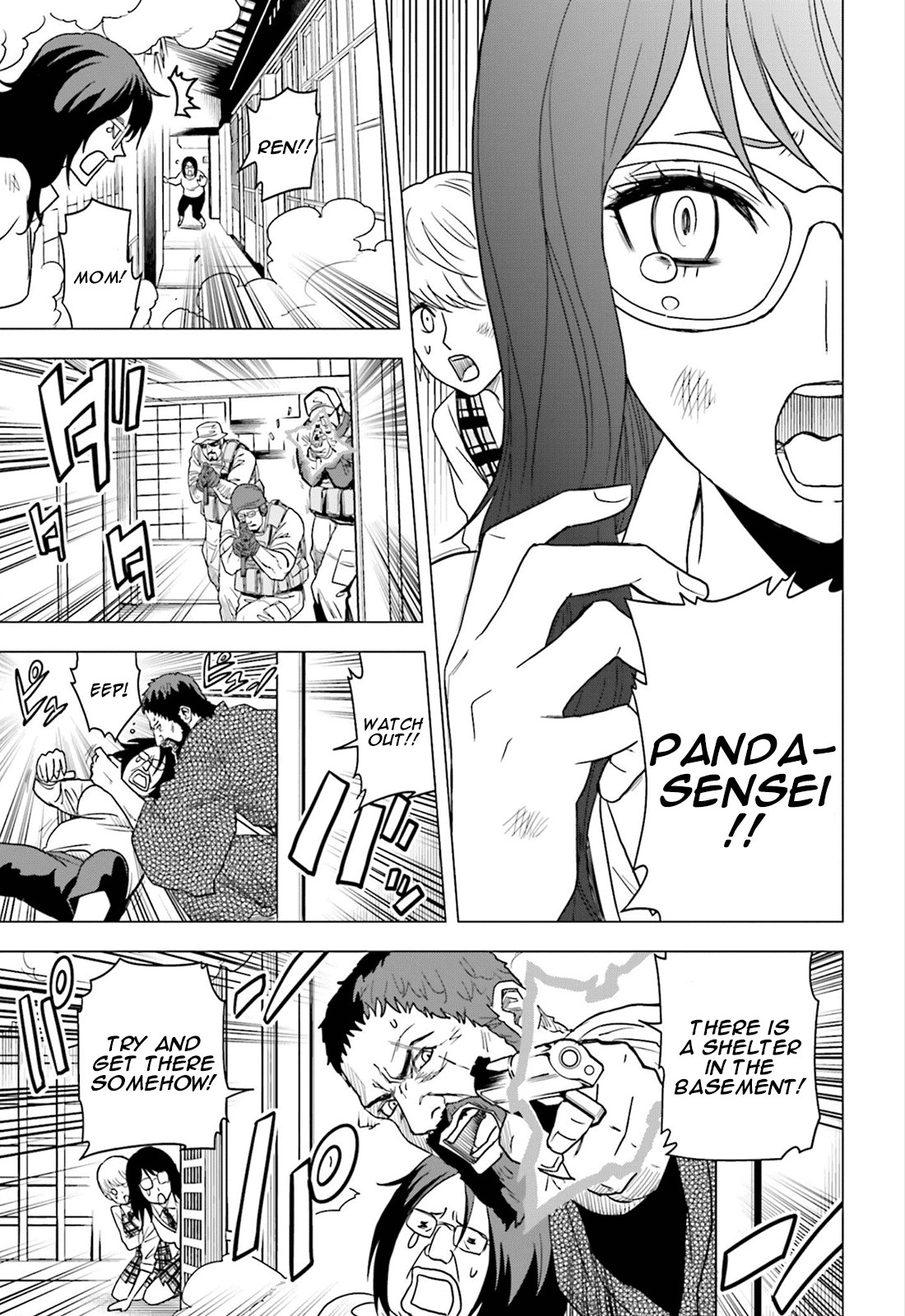Toukyou ESP Chapter 60 page 13 - Chapter 60: DANGEROUS Edoyama Residence