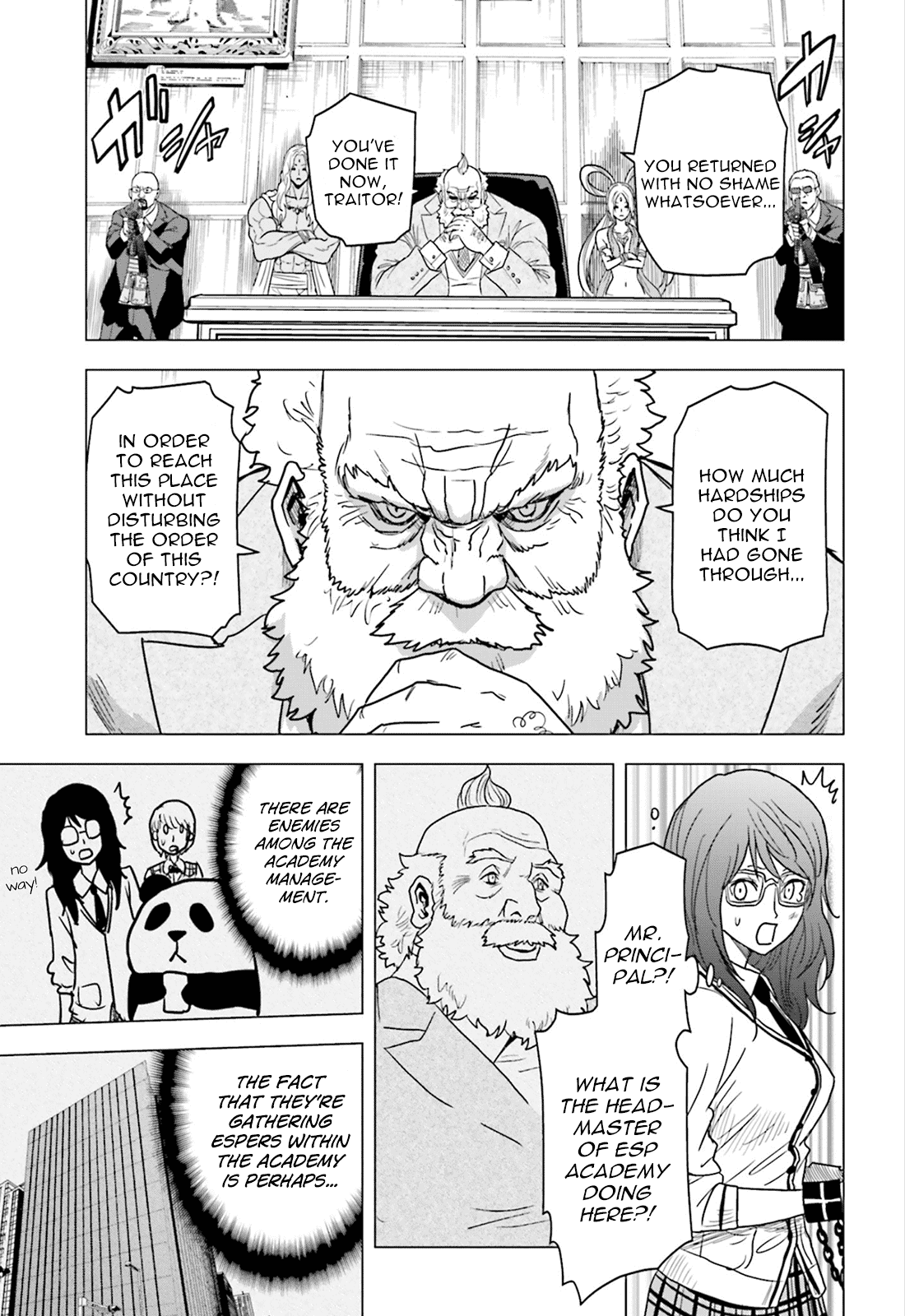 Toukyou ESP Chapter 60 page 35 - Chapter 60: DANGEROUS Edoyama Residence